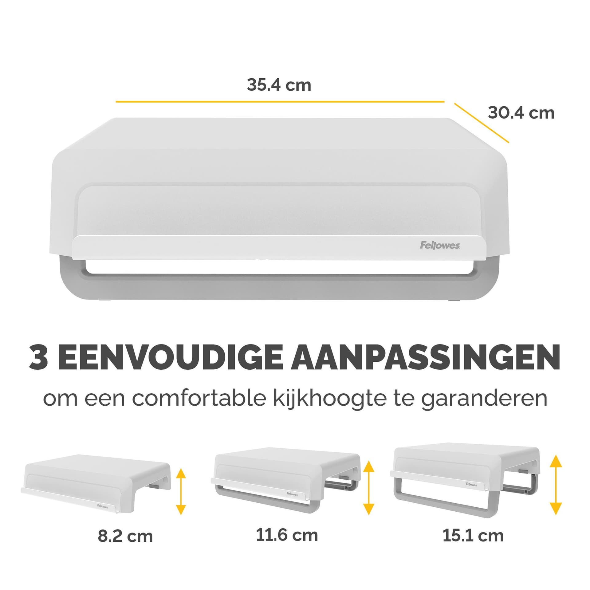 Monitorstandaard Fellowes Breyta wit 6