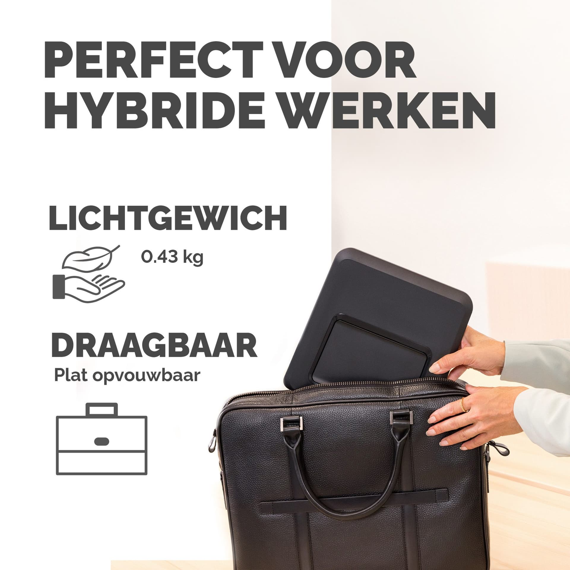 Laptopstandaard Fellowes Breyta zwart 7