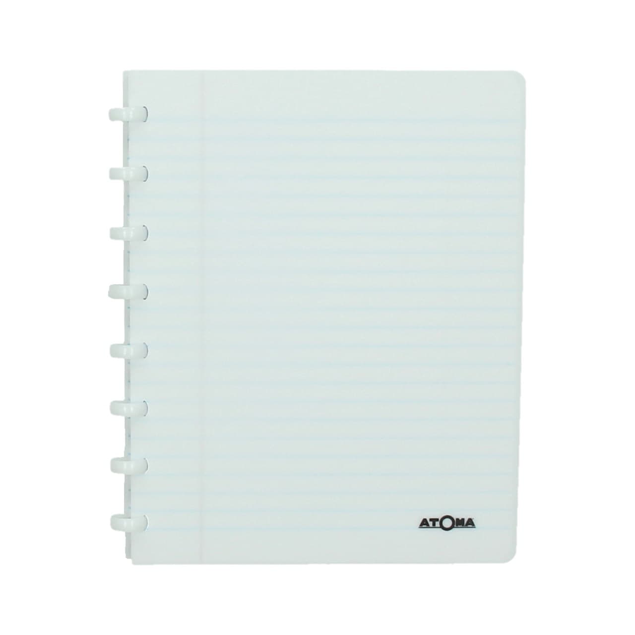 Adresboek Atoma A5 lijn 54vel 90gr PP assorti 4
