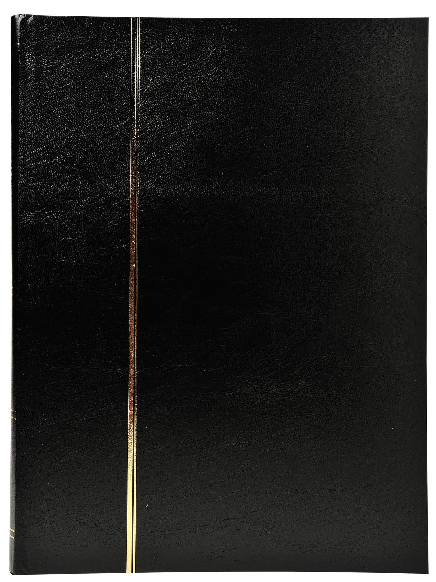 Postzegelalbum Exacompta 22.5x30.5cm 48 zwarte pagina's zwart 2