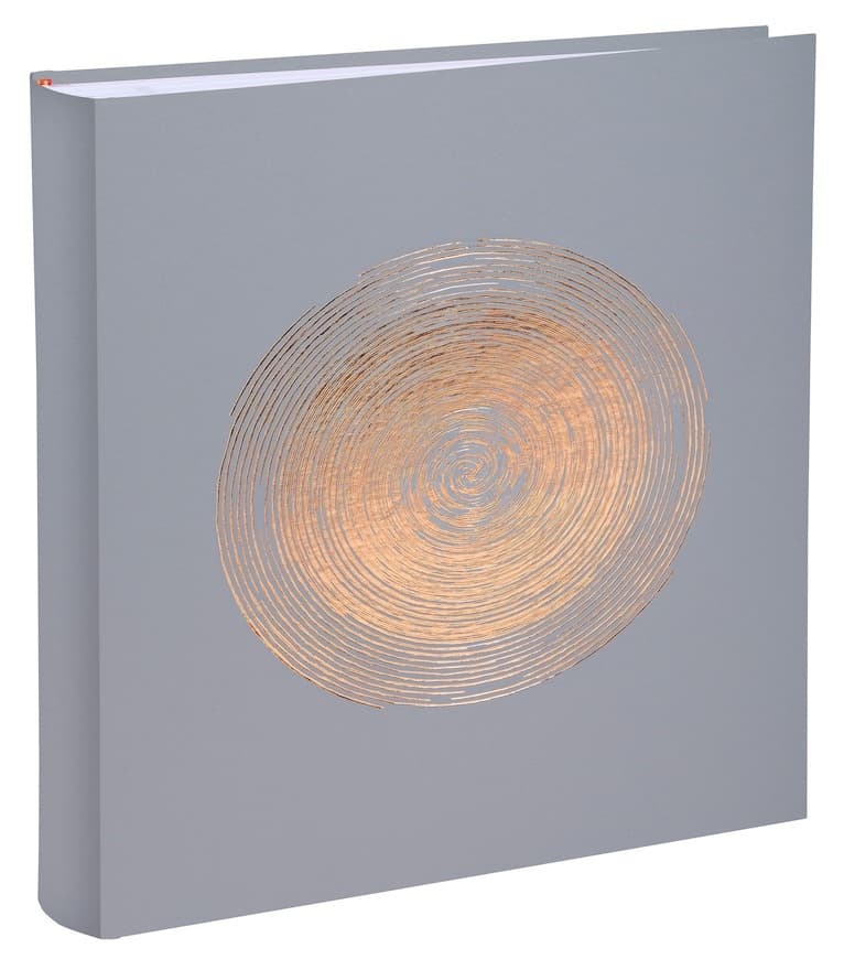 Fotoalbum Exacompta 29x32cm 60 witte pagina's Ellipse grijs