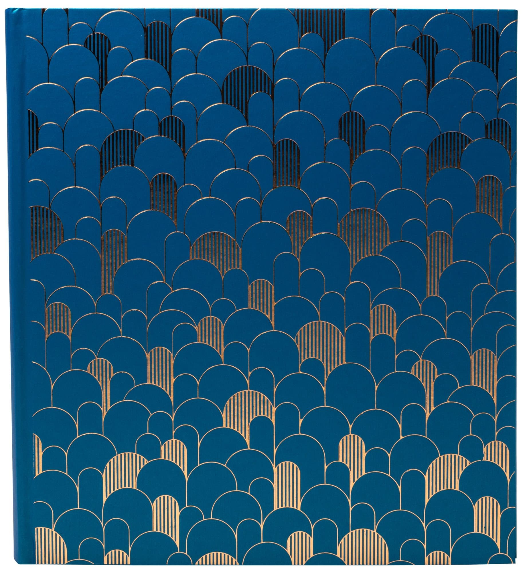 Fotoalbum Exacompta 29x32cm 60 zwarte pagina's Néo Déco blauw 2