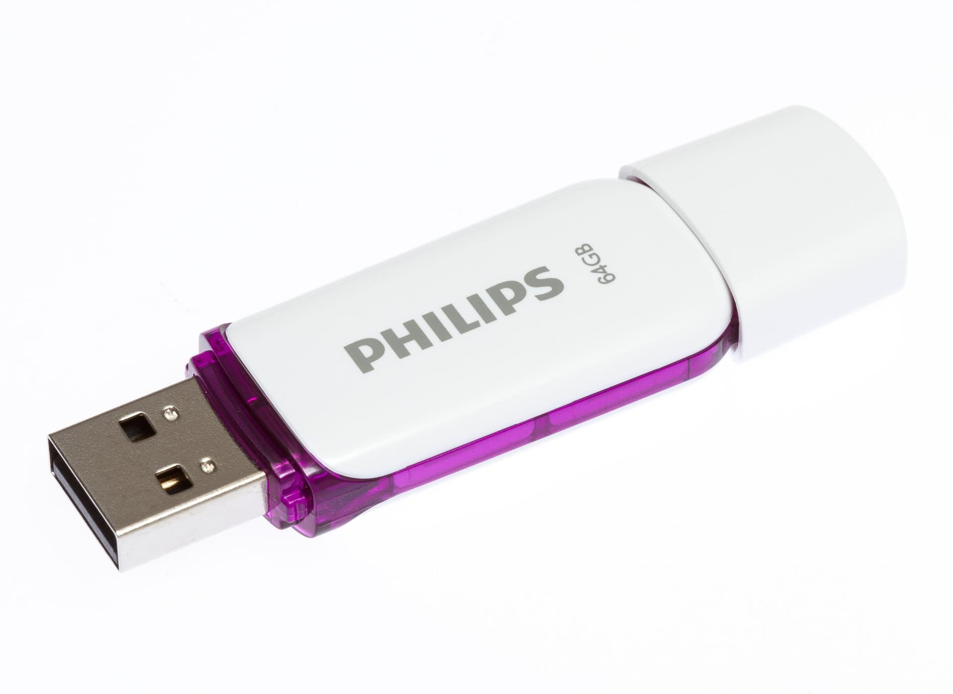 USB stick 2.0 Philips Snow USB-A 64GB paars 2