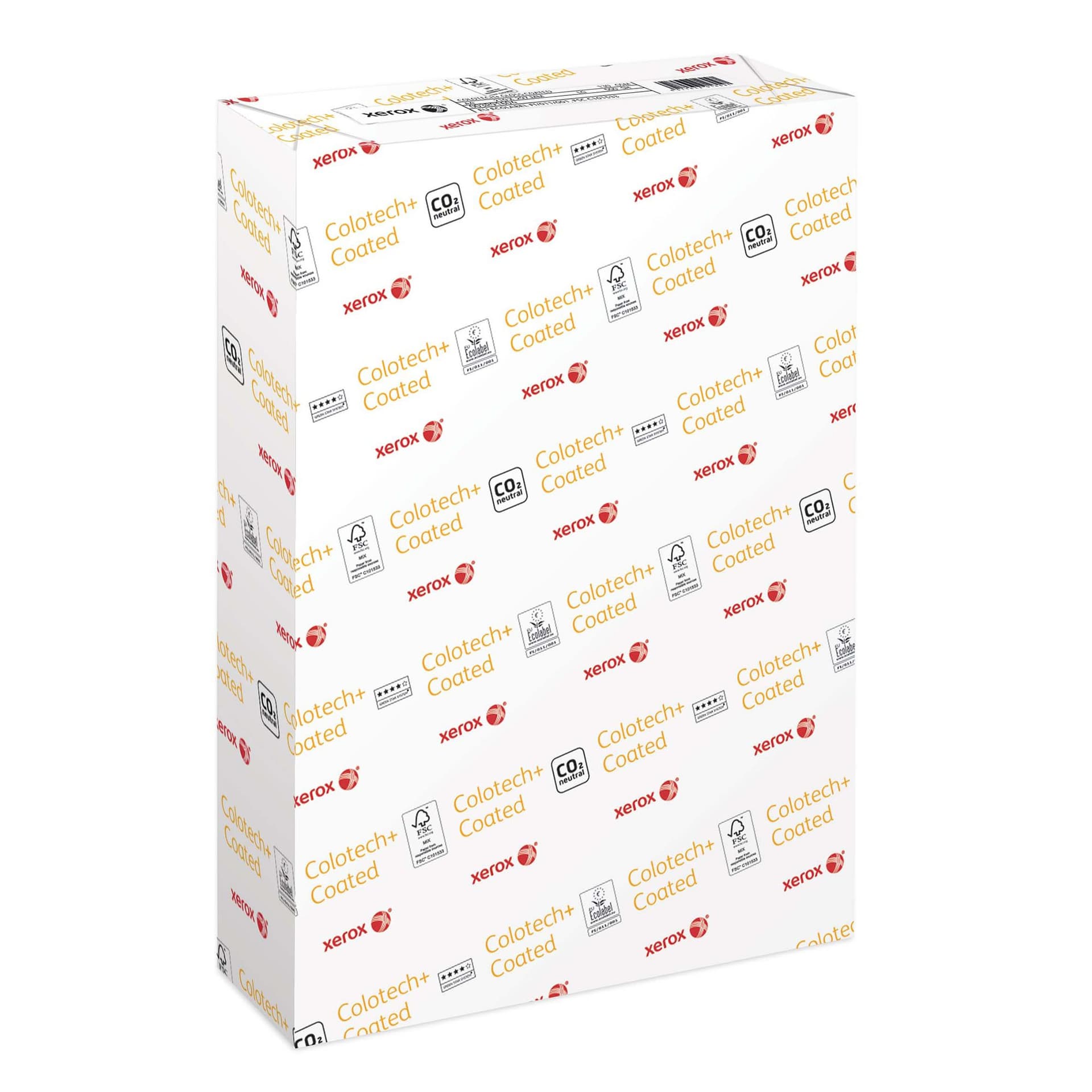 Laserpapier Xerox Colotech+ glossy coated A4 130gr wit 500 vel 2