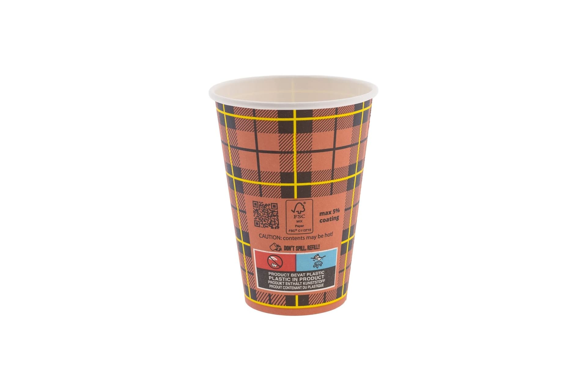 Beker 5% IEZZY 180ml karton scotty 100 stuks rood 2