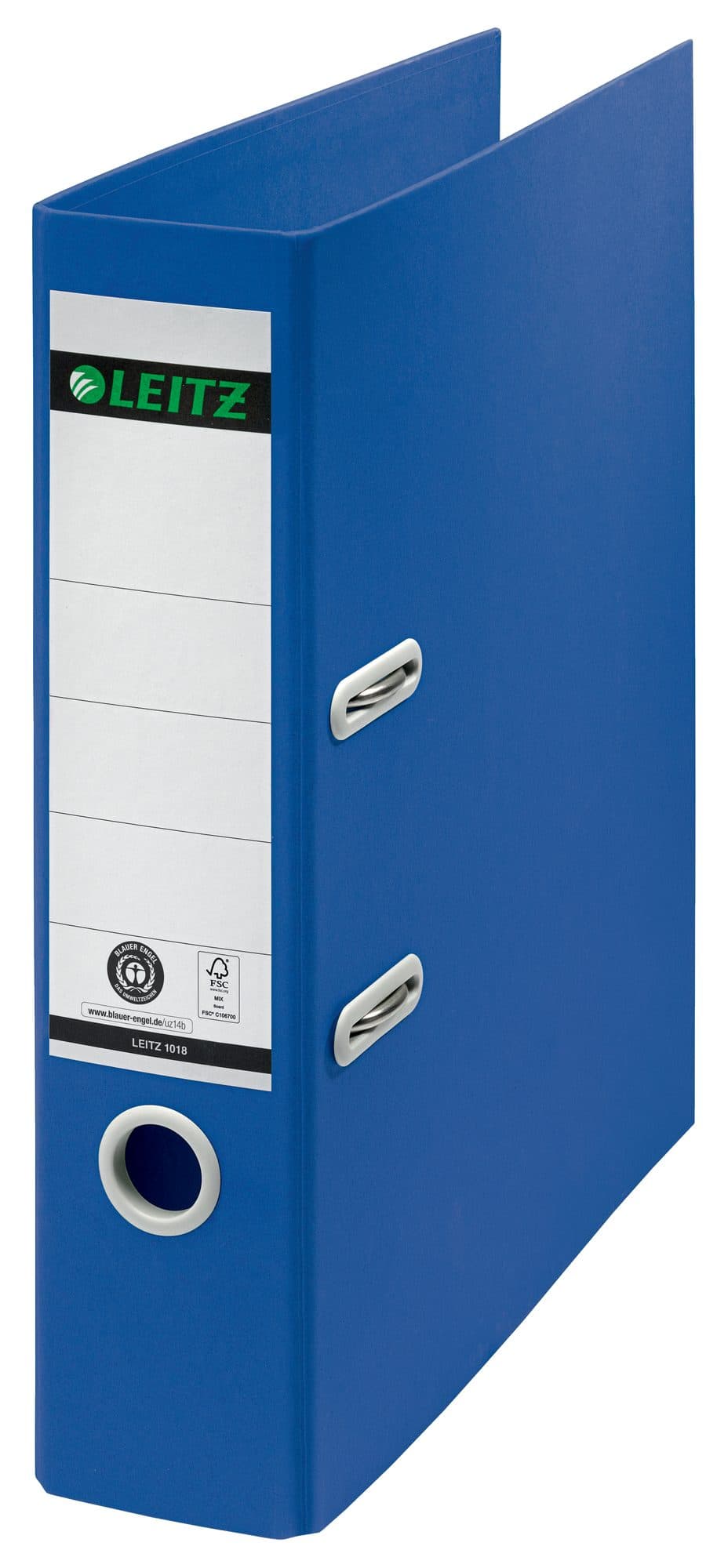 Ordner Leitz  Recycle 180° 80mm karton A4 blauw 2