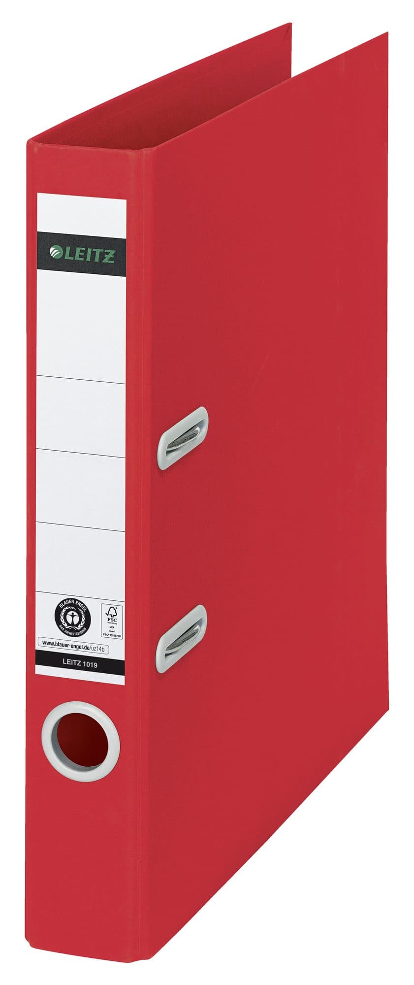 Ordner Leitz Recycle 180° 50mm karton A4 rood 2