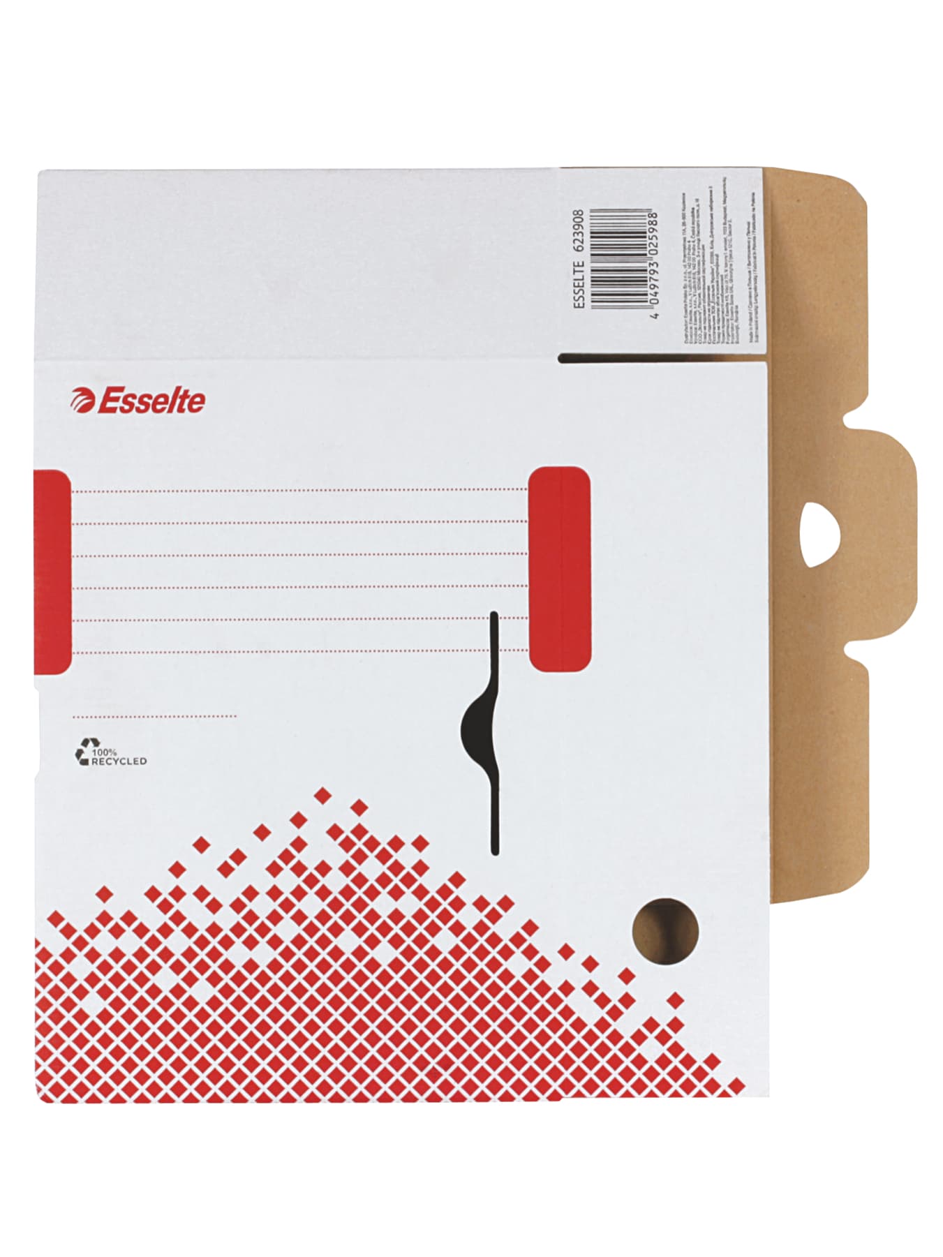 Archiefdoos Esselte Speedbox 100x250x350mm wit 2