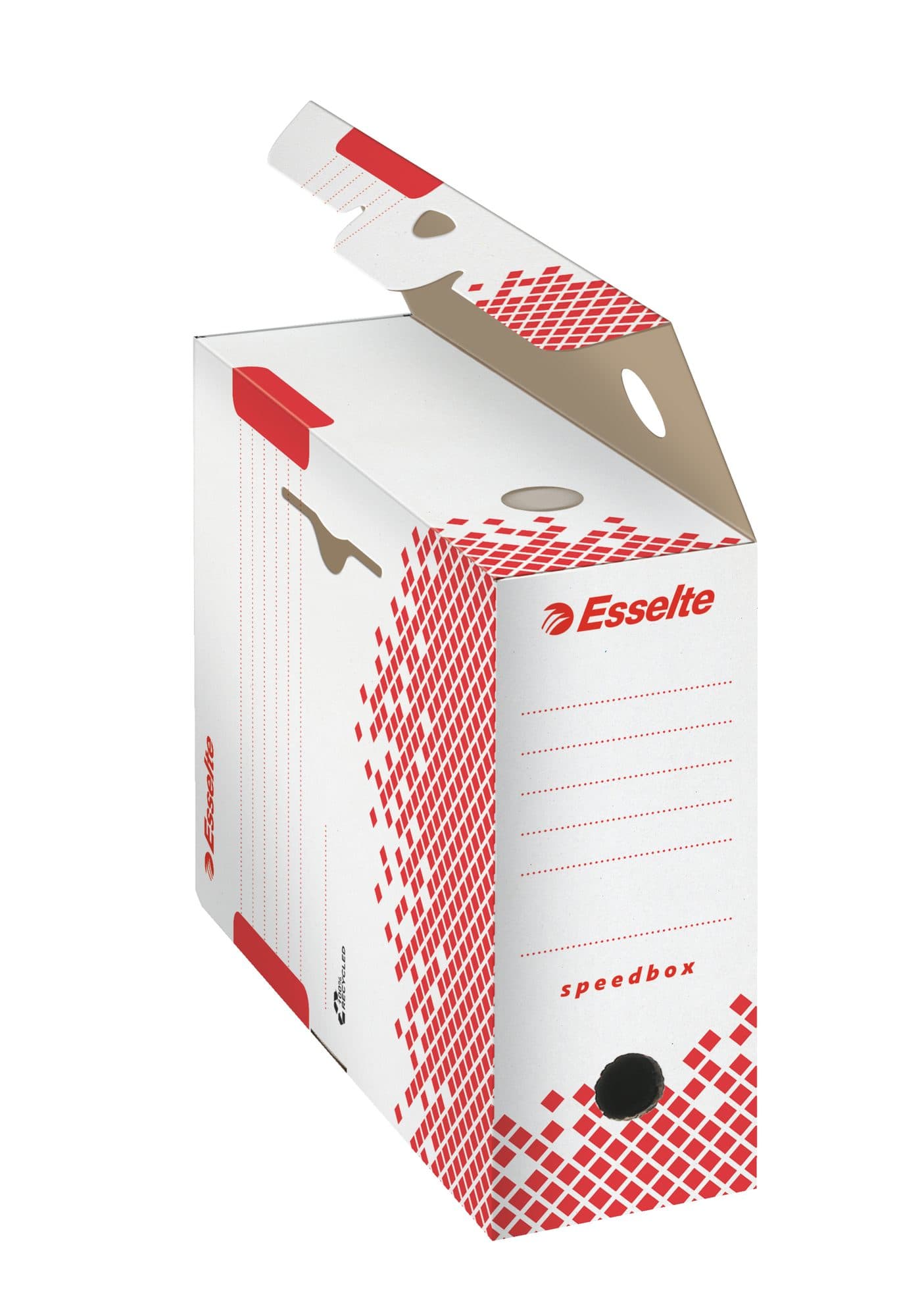 Archiefdoos Esselte Speedbox 100x250x350mm wit 4