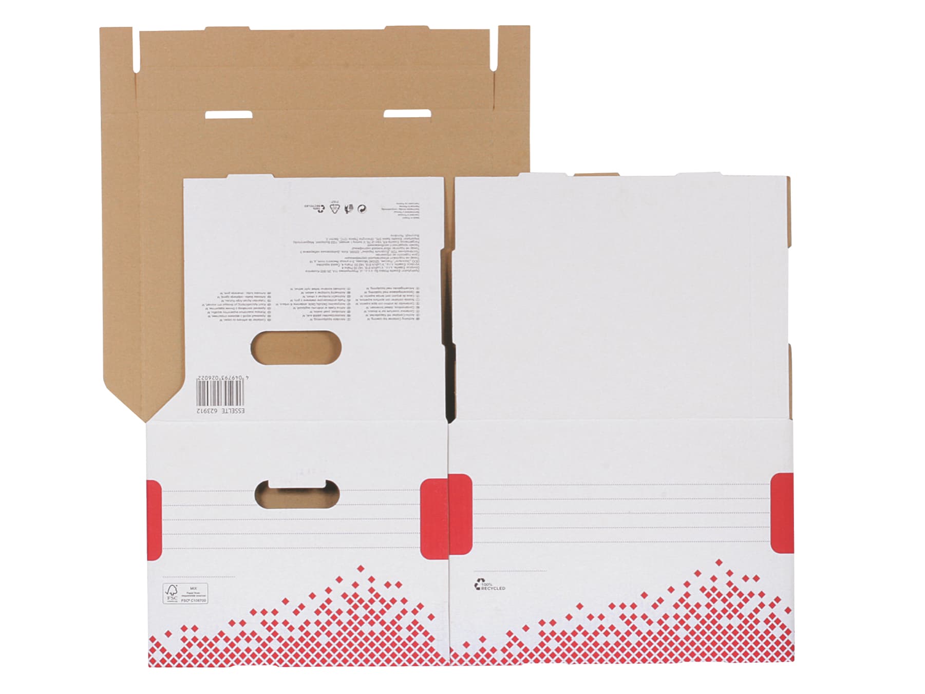 Opberg- en transportdoos Esselte Speedbox 367x263x325mm wit 2