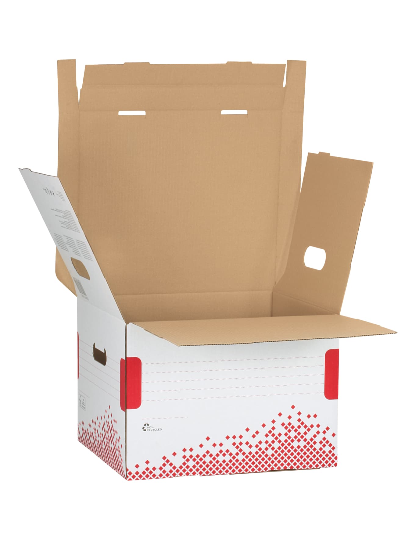 Opberg- en transportdoos Esselte Speedbox 367x263x325mm wit 3