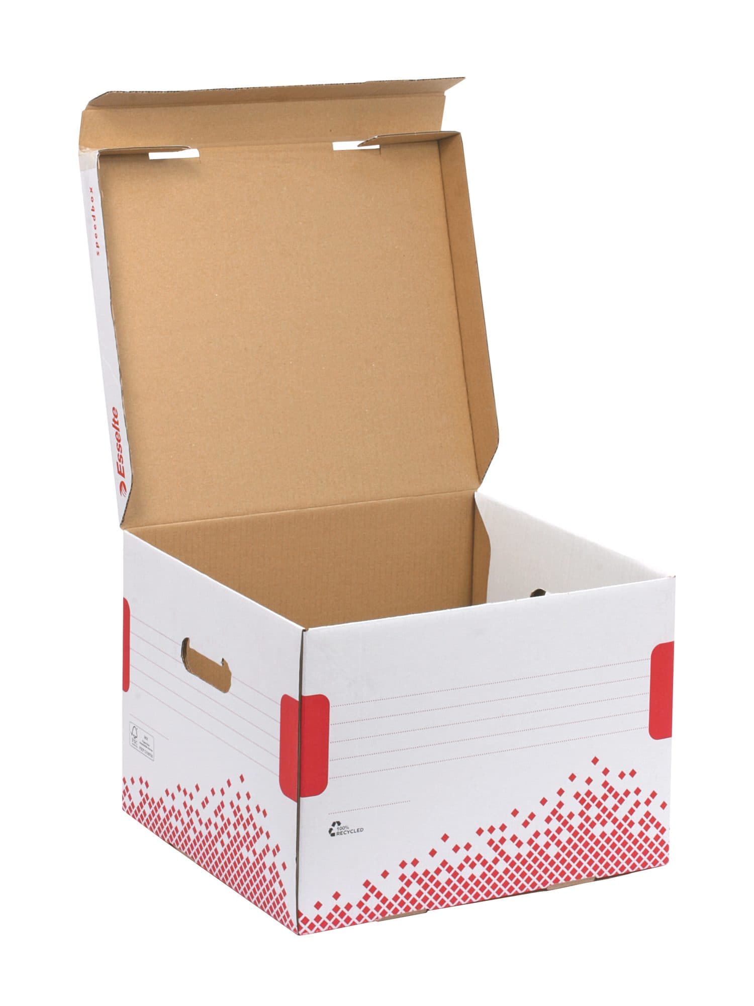 Opberg- en transportdoos Esselte Speedbox 367x263x325mm wit 4