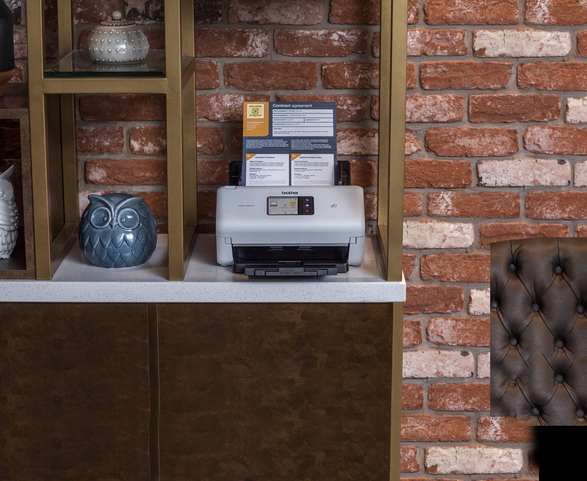 Scanner Brother ADS-4550W 5