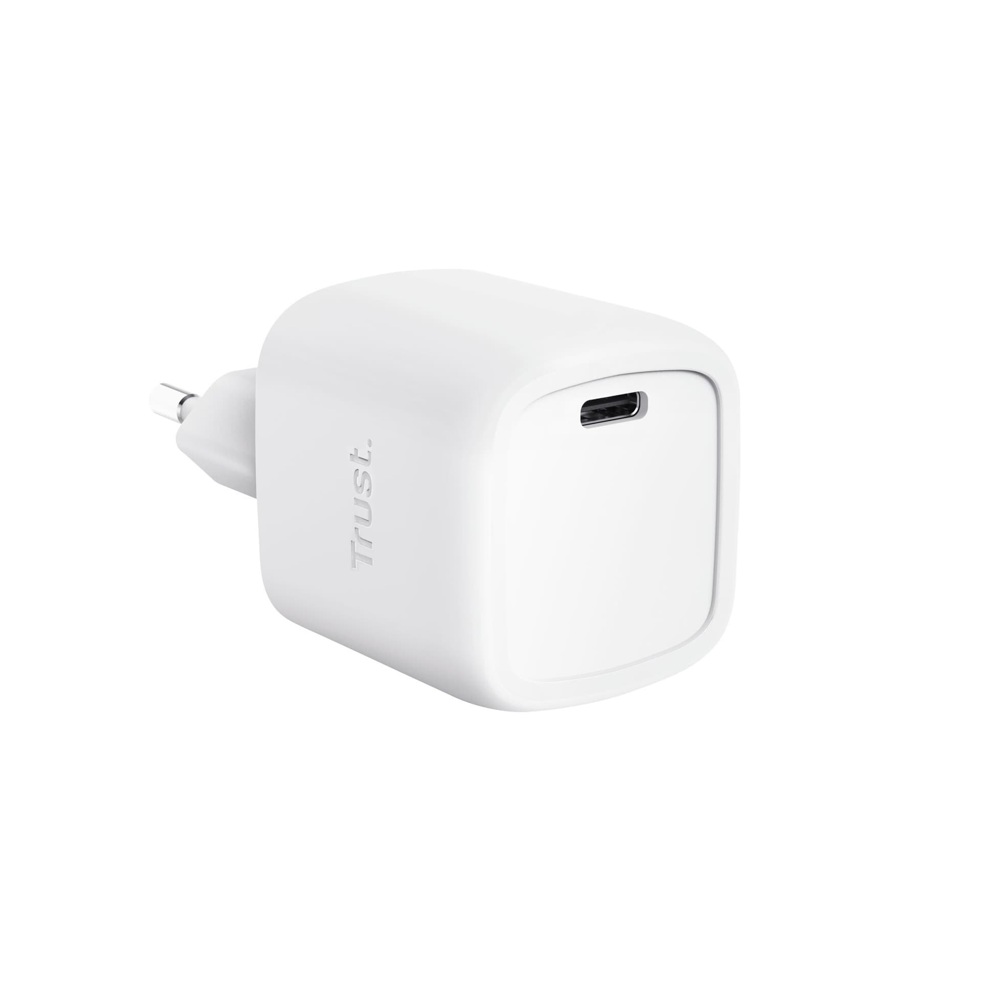 Oplader Trust Maxo 30W USB-C wit 2