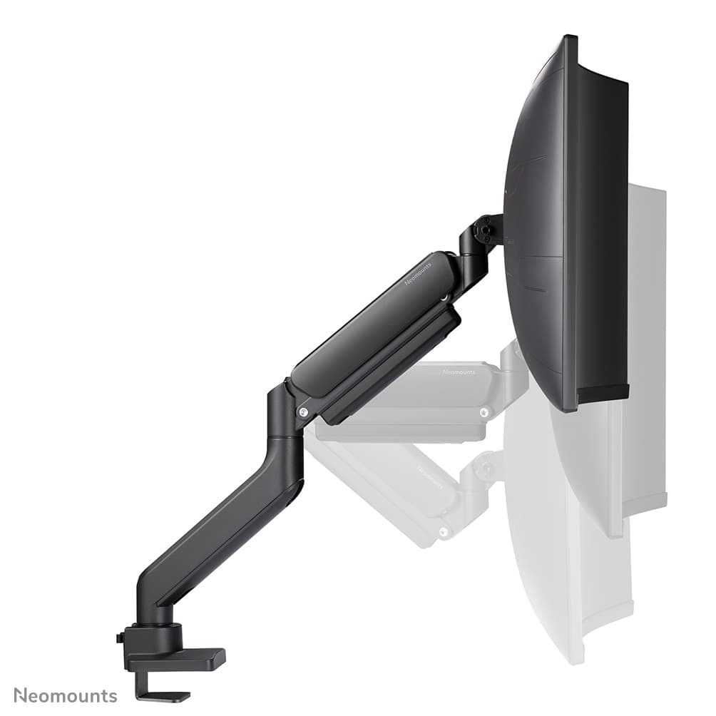 Monitorarm Neomounts NEXT Core single 17-49" curved zwart 4