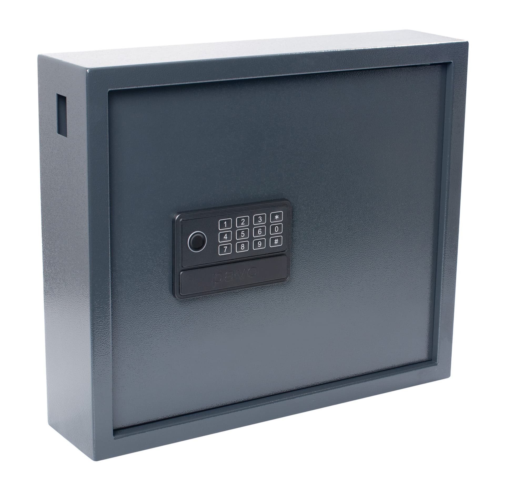 Sleutelkast Pavo High security Magnettag met fingerprintslot 20 haken 350x410x100mm 4