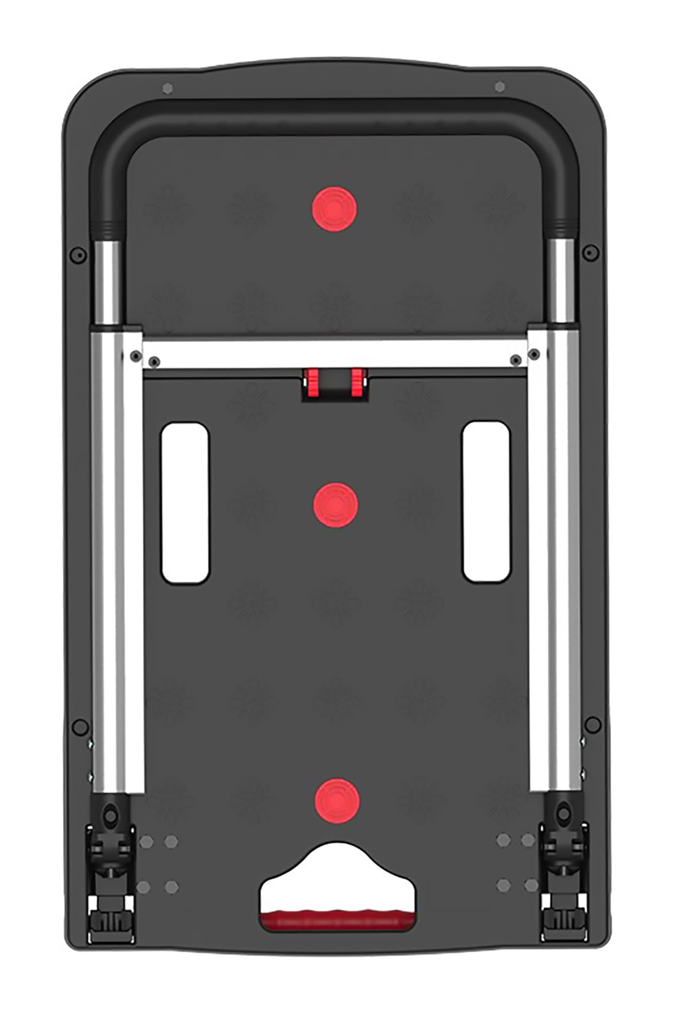 Transportkar Pavo platform trolley inklapbaar 137kg zwart 2