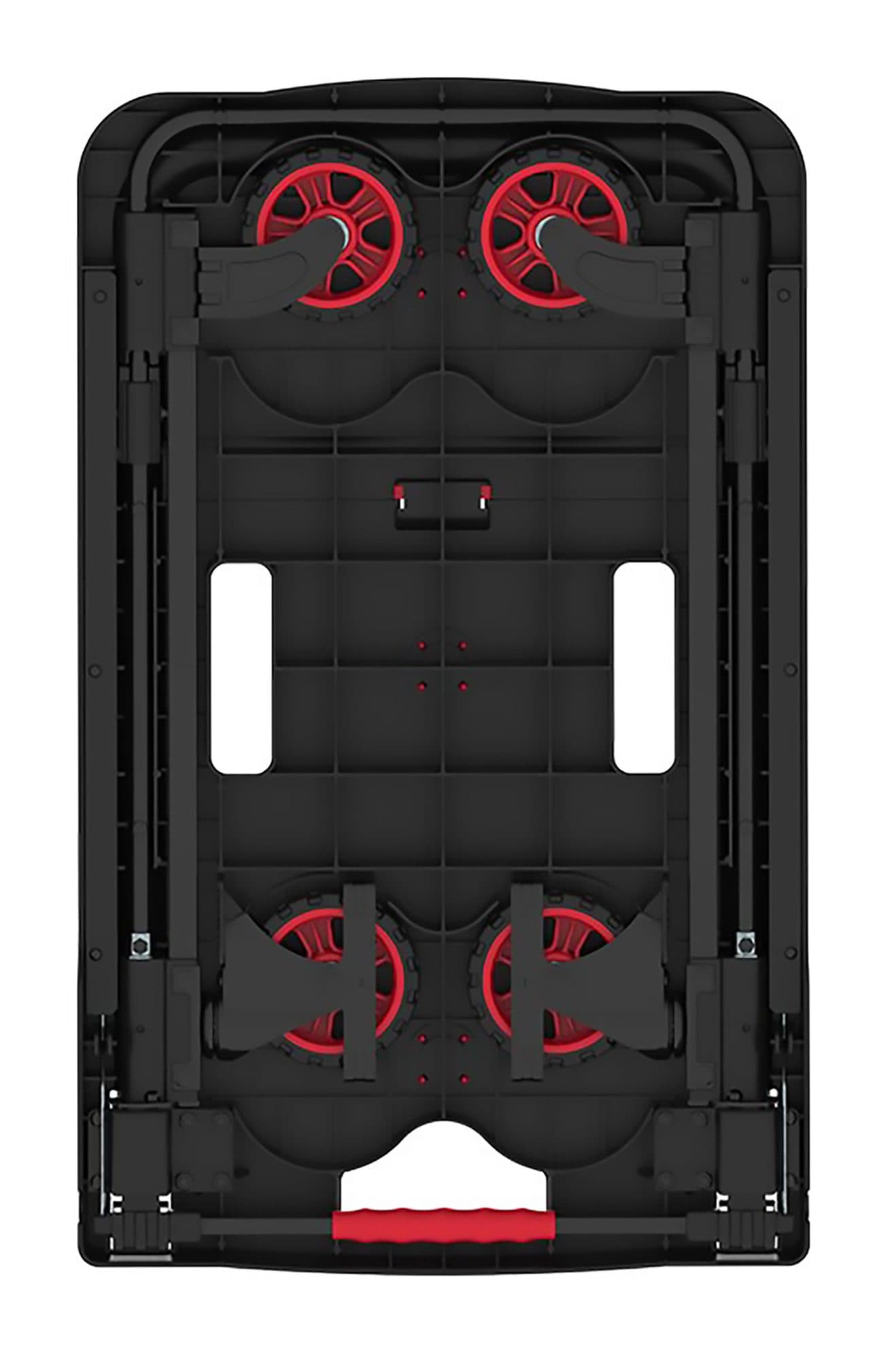 Transportkar Pavo platform trolley inklapbaar 137kg zwart 3