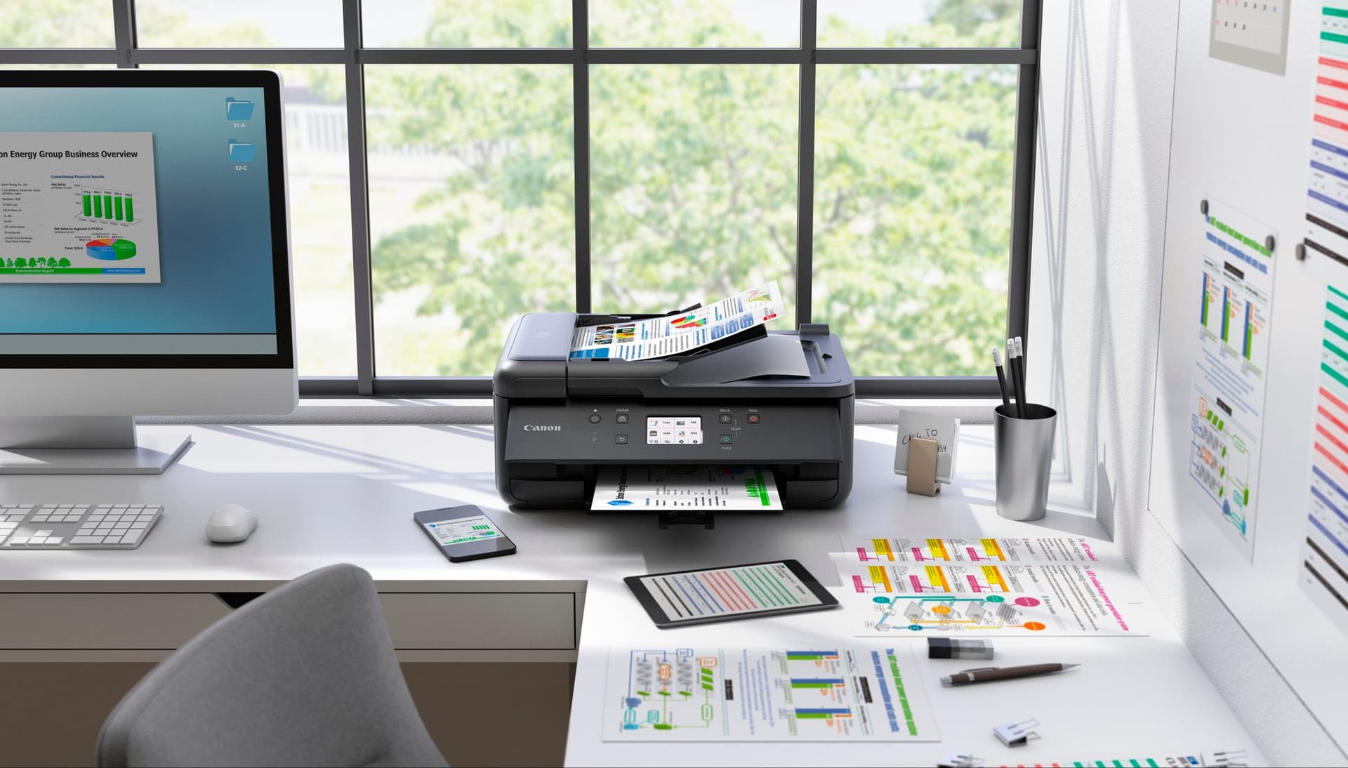 Multifunctional inktjet printer Canon PIXMA TR7650 8
