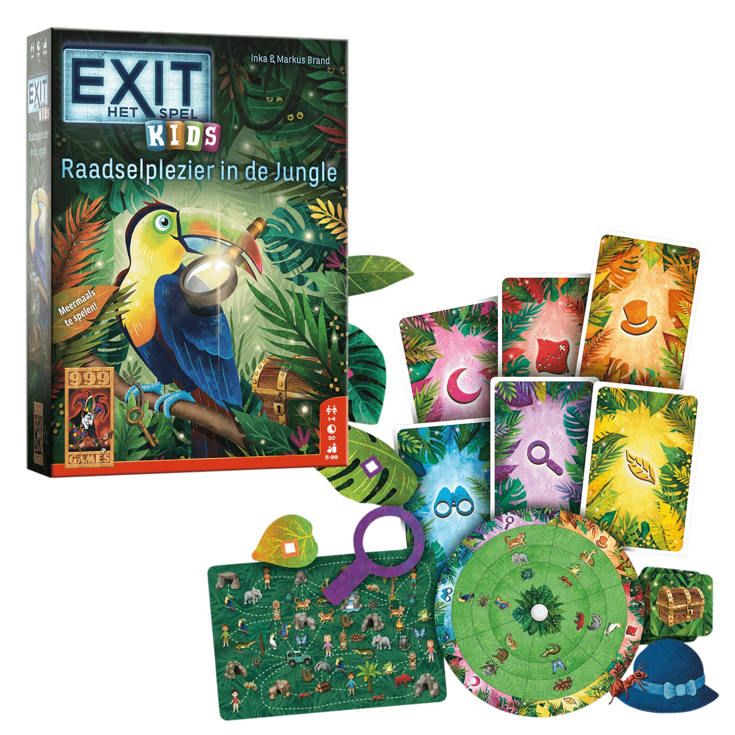 Spel EXIT Kids Raadselplezier in de jungle 2