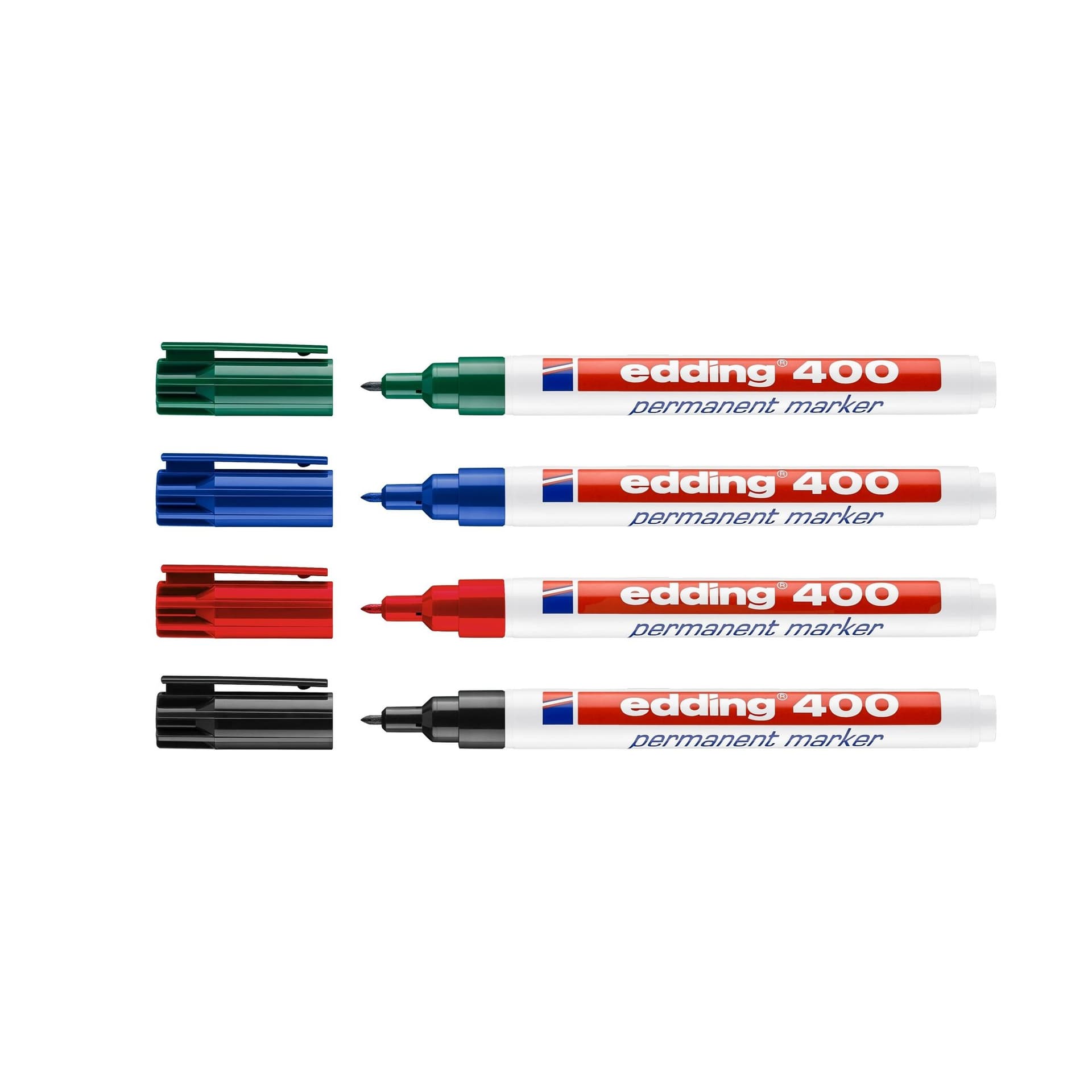 Viltstift edding 400 creatief rond 1mm assorti 2