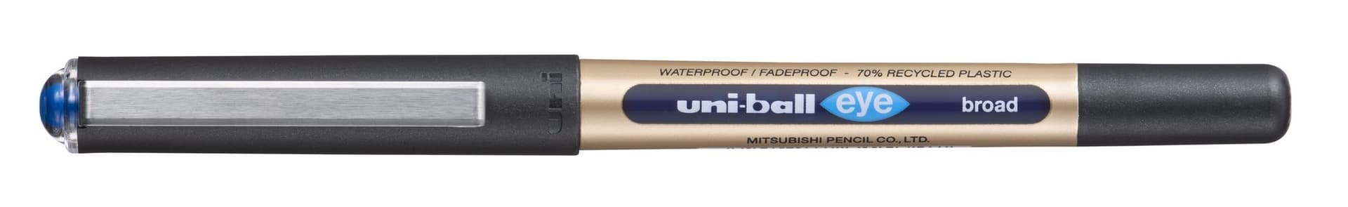 Rollerpen Uni-ball Eye eco 150E breed blauw 2