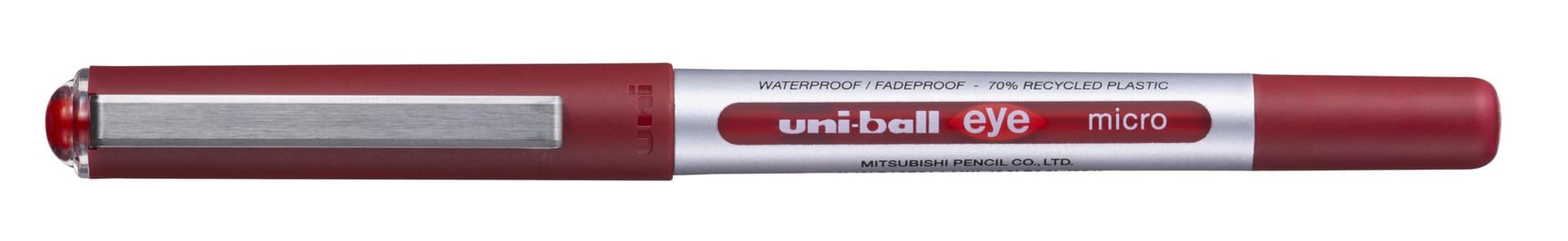 Rollerpen Uni-ball Eye eco 150E fijn rood 2