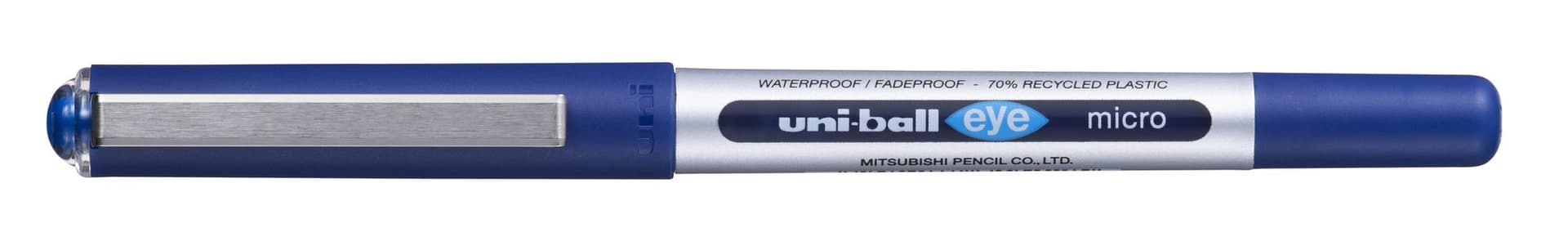 Rollerpen Uni-ball Eye eco 150E fijn blauw 2