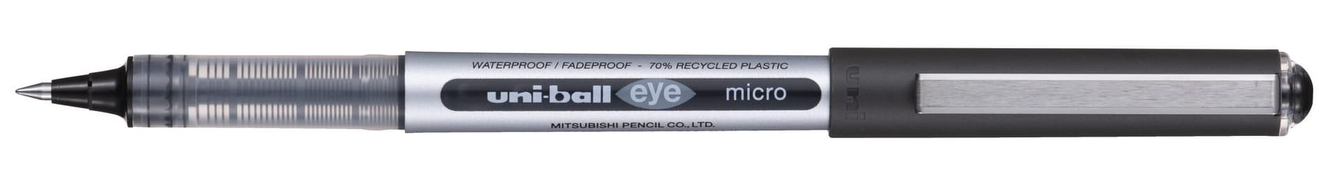 Rollerpen Uni-ball Eye eco 150E fijn zwart