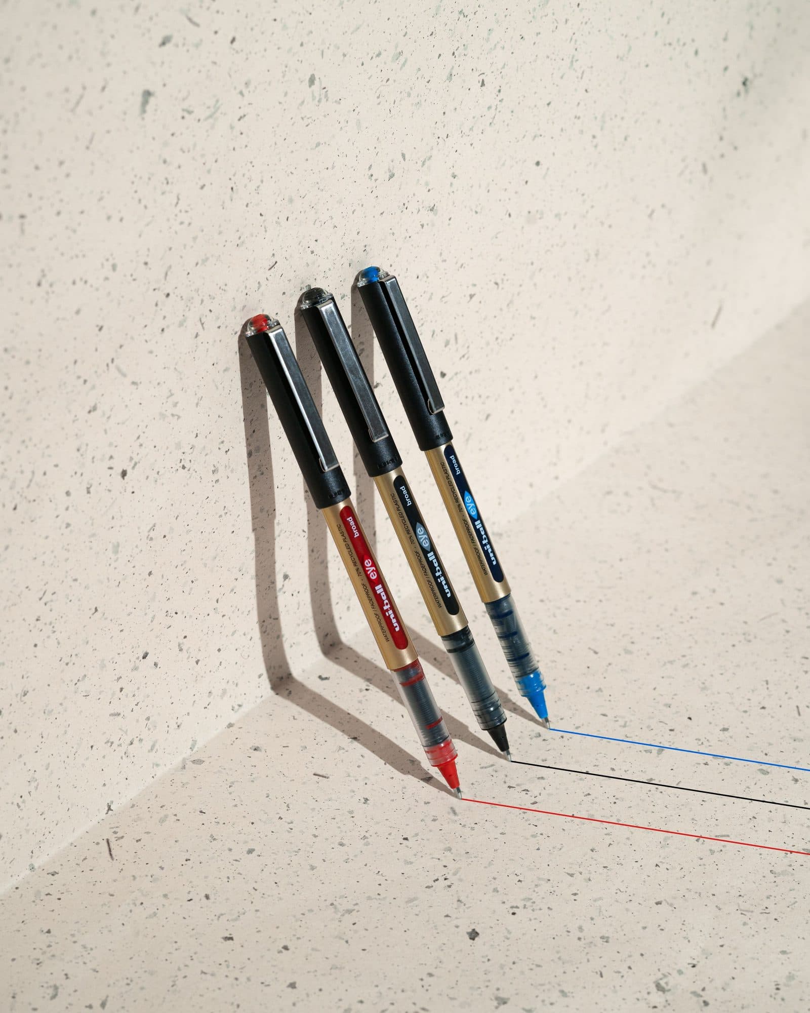 Rollerpen Uni-ball Eye eco 150E breed zwart 3