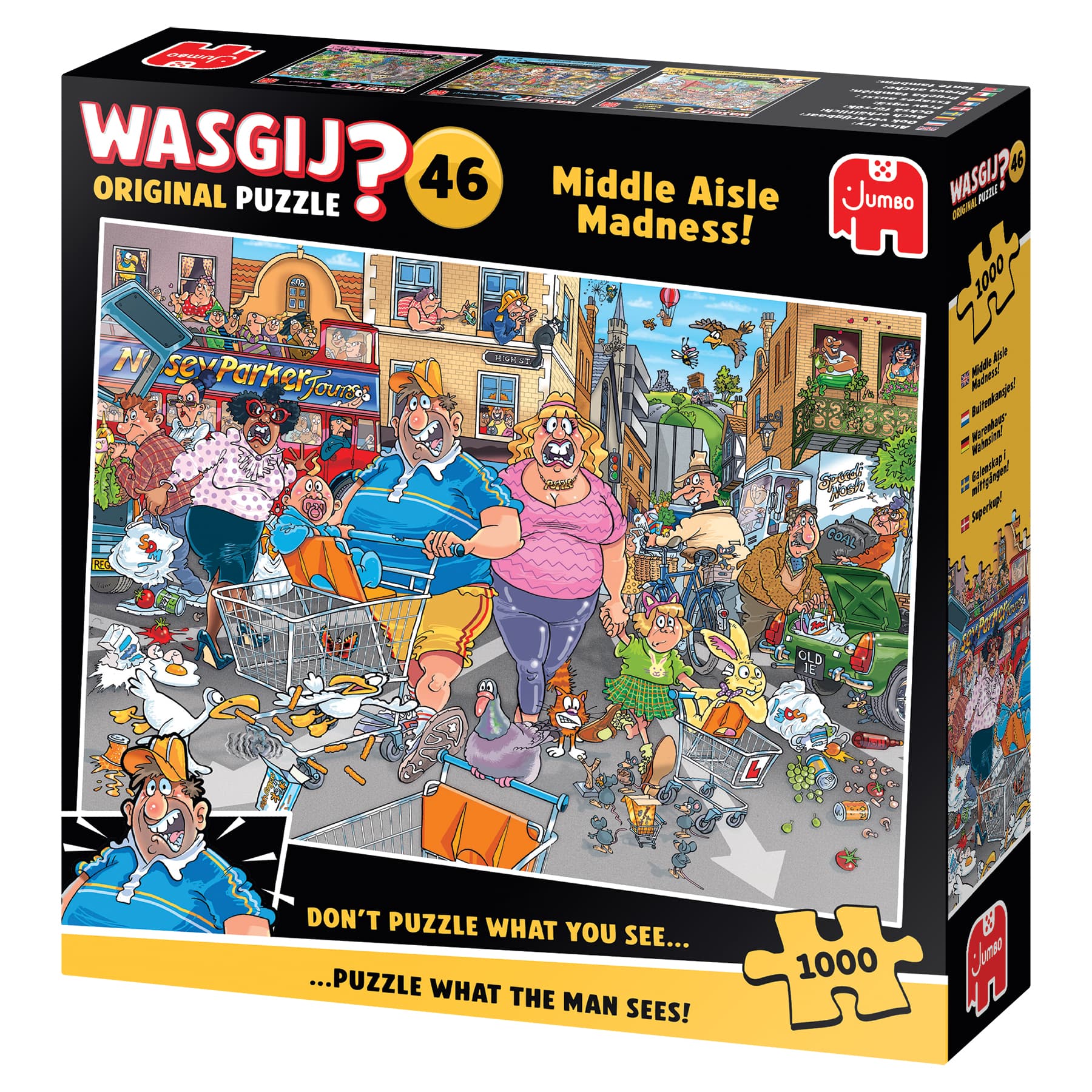 Wasgij Original 46 - Middle Aisle Madness 1000 st 2