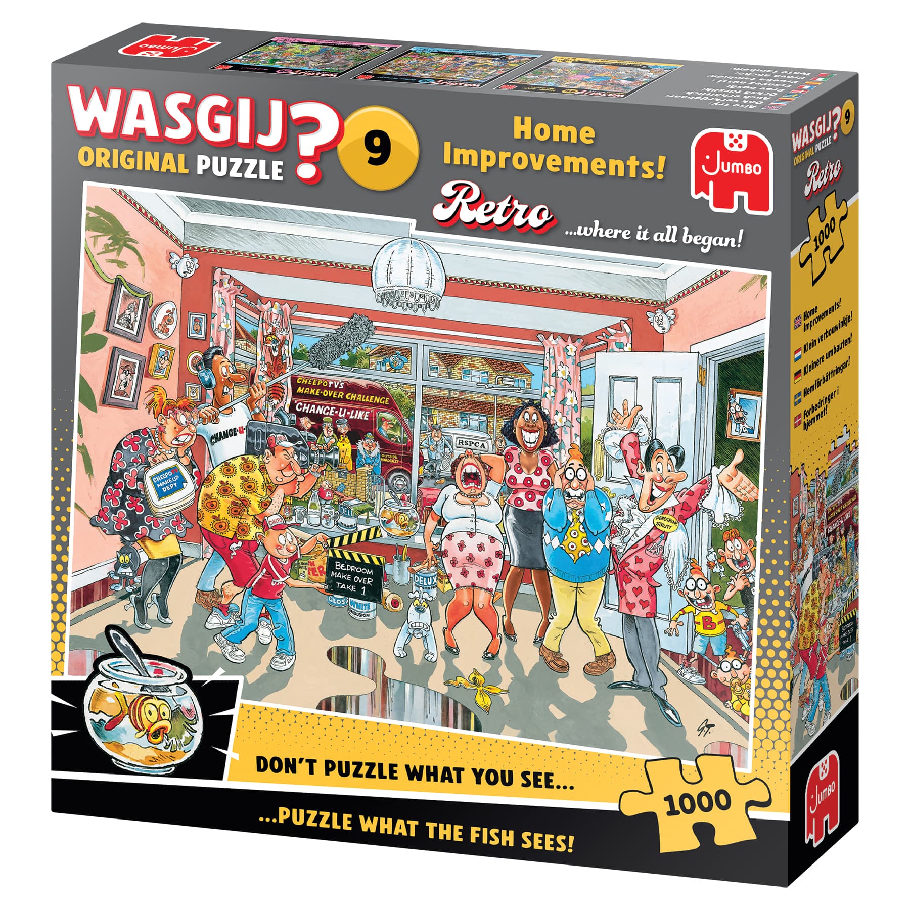 Wasgij Retro Original 9 Home Improvements 1000 st 2