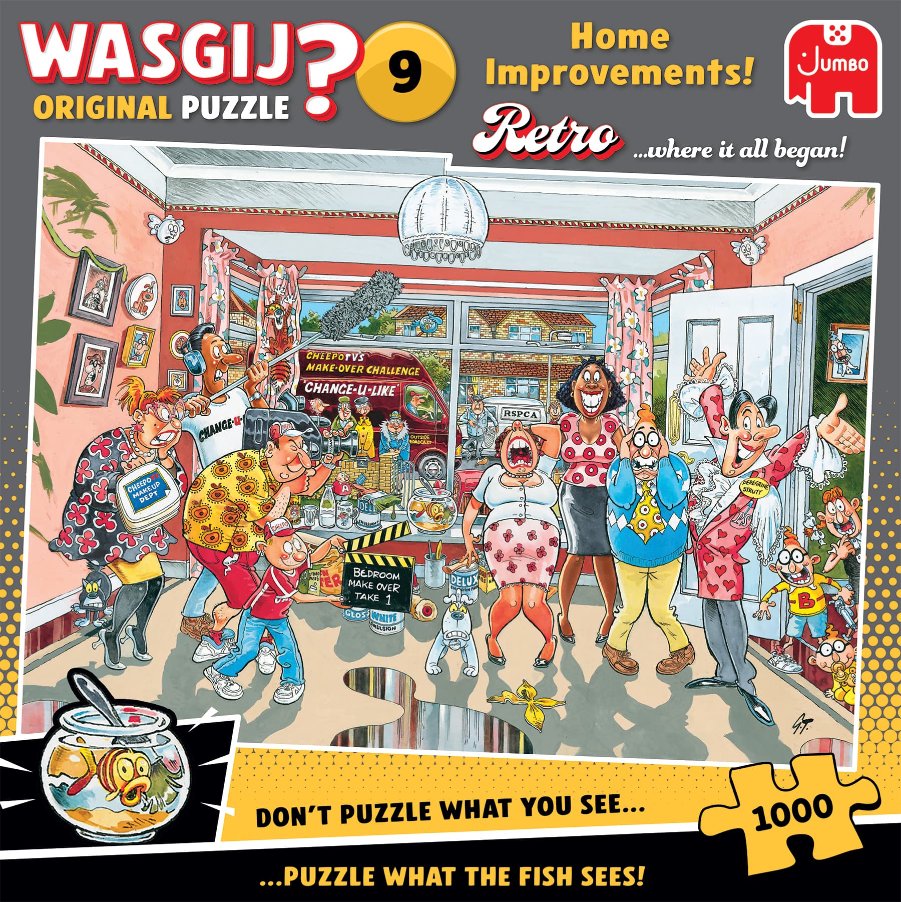 Wasgij Retro Original 9 Home Improvements 1000 st 3
