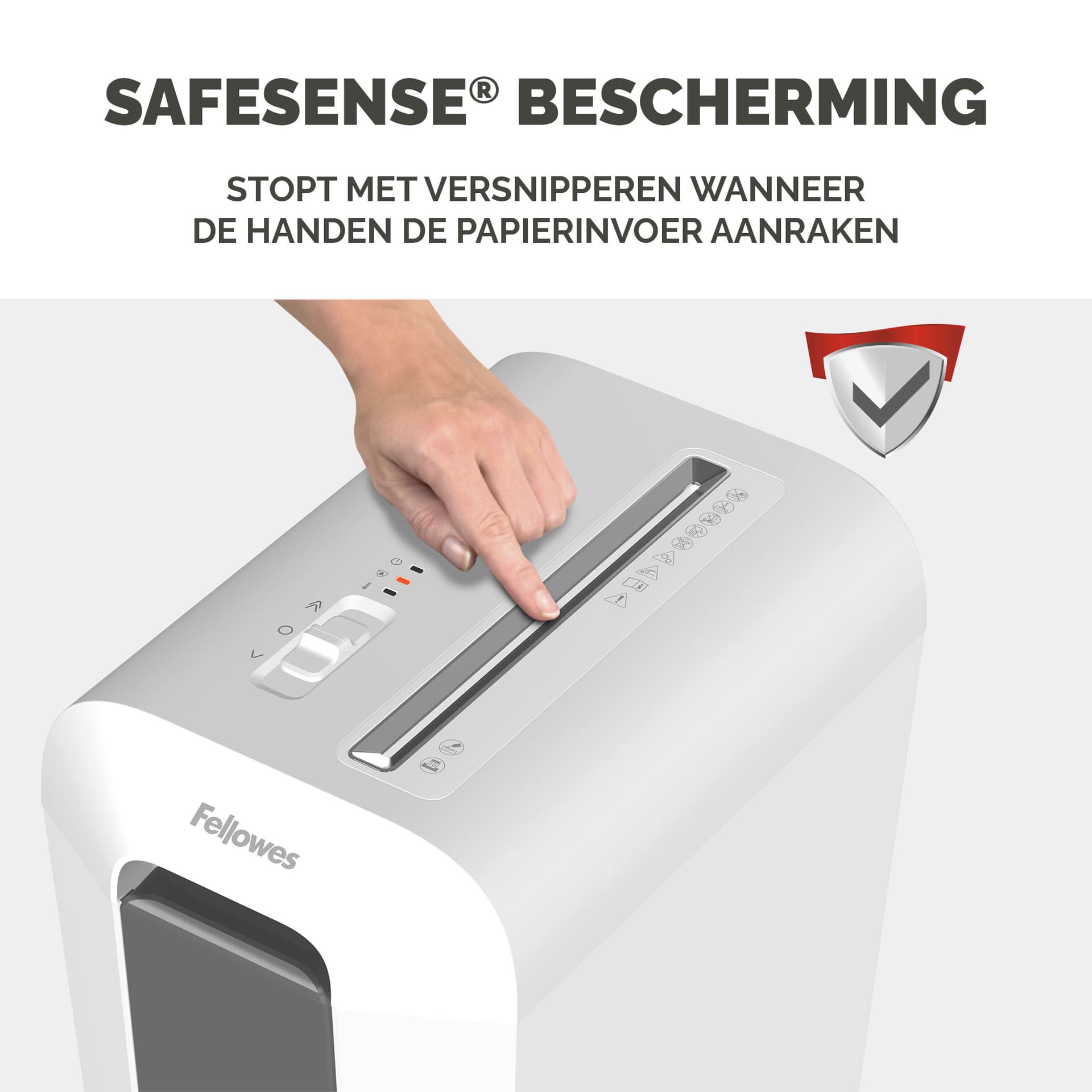 Papiervernietiger Fellowes Powershred LX65 snippers 4x40mm wit 5