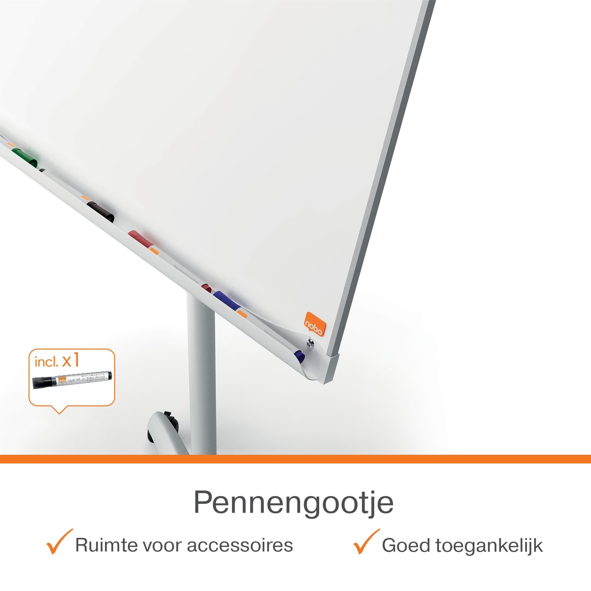 Flipover Nobo Premium Plus mobiel staal 6