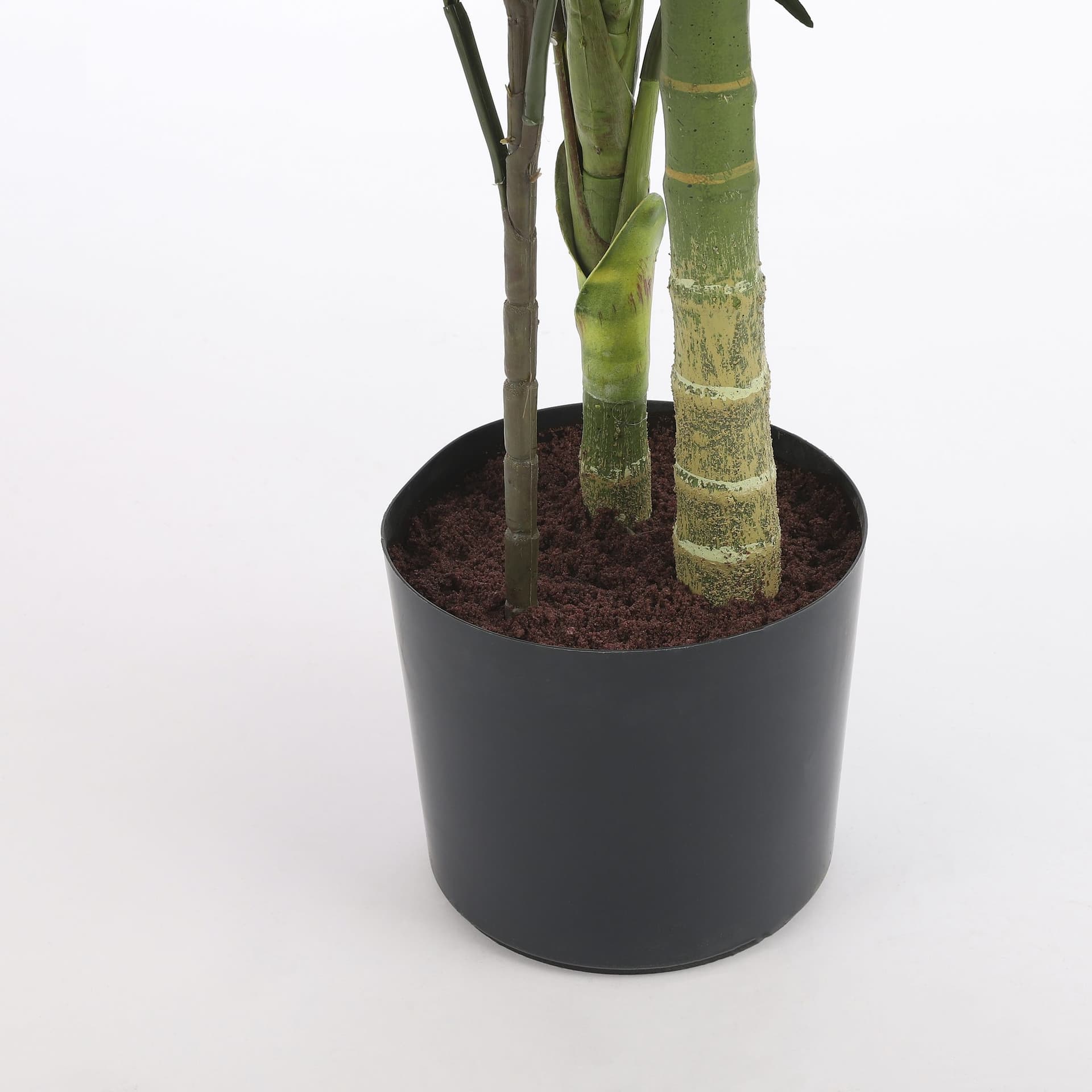 Kunstplant Mica Areca palm in plastic pot 150x100cm 3