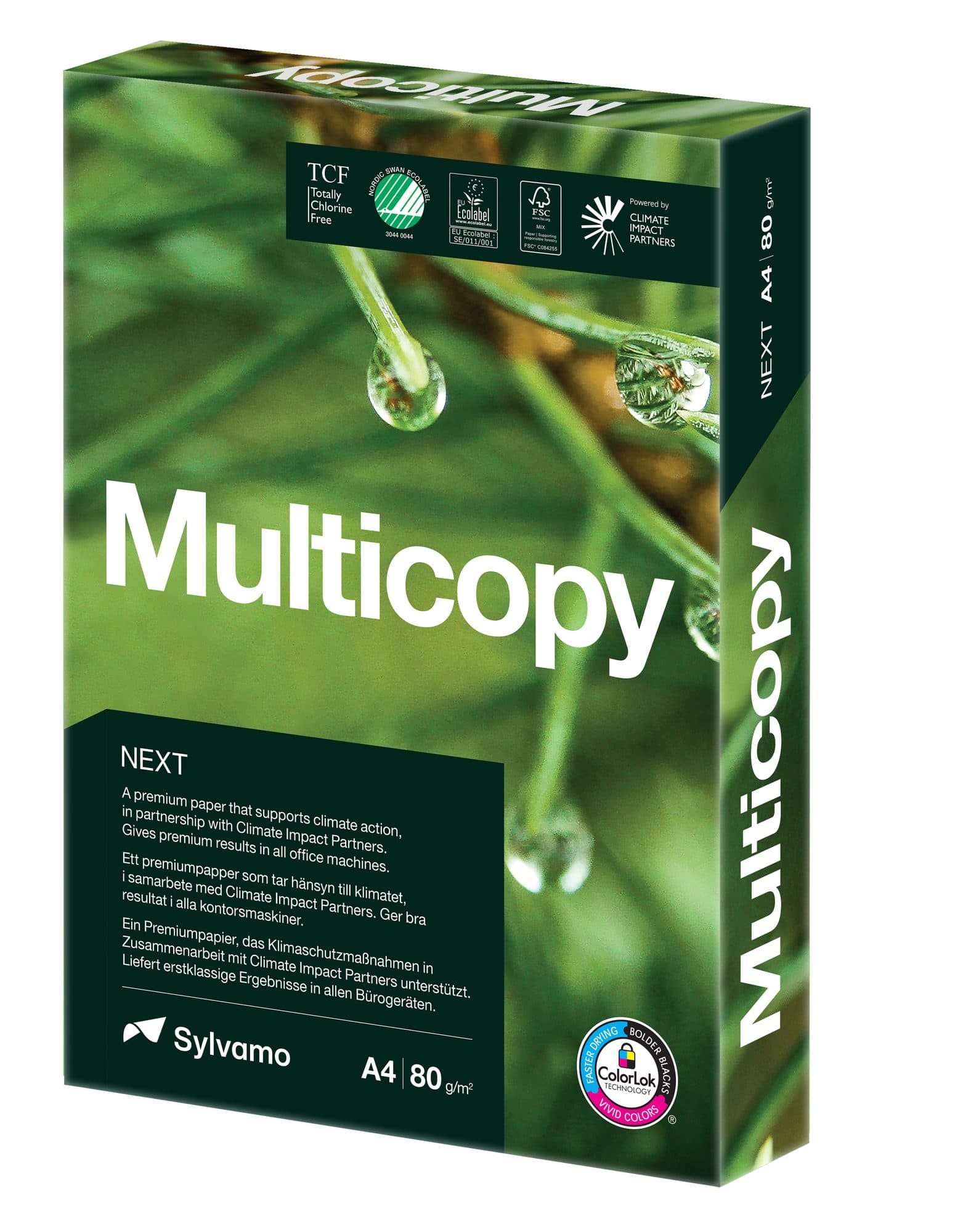 Kopieerpapier Multicopy NEXT A4 80gr wit 500 vel