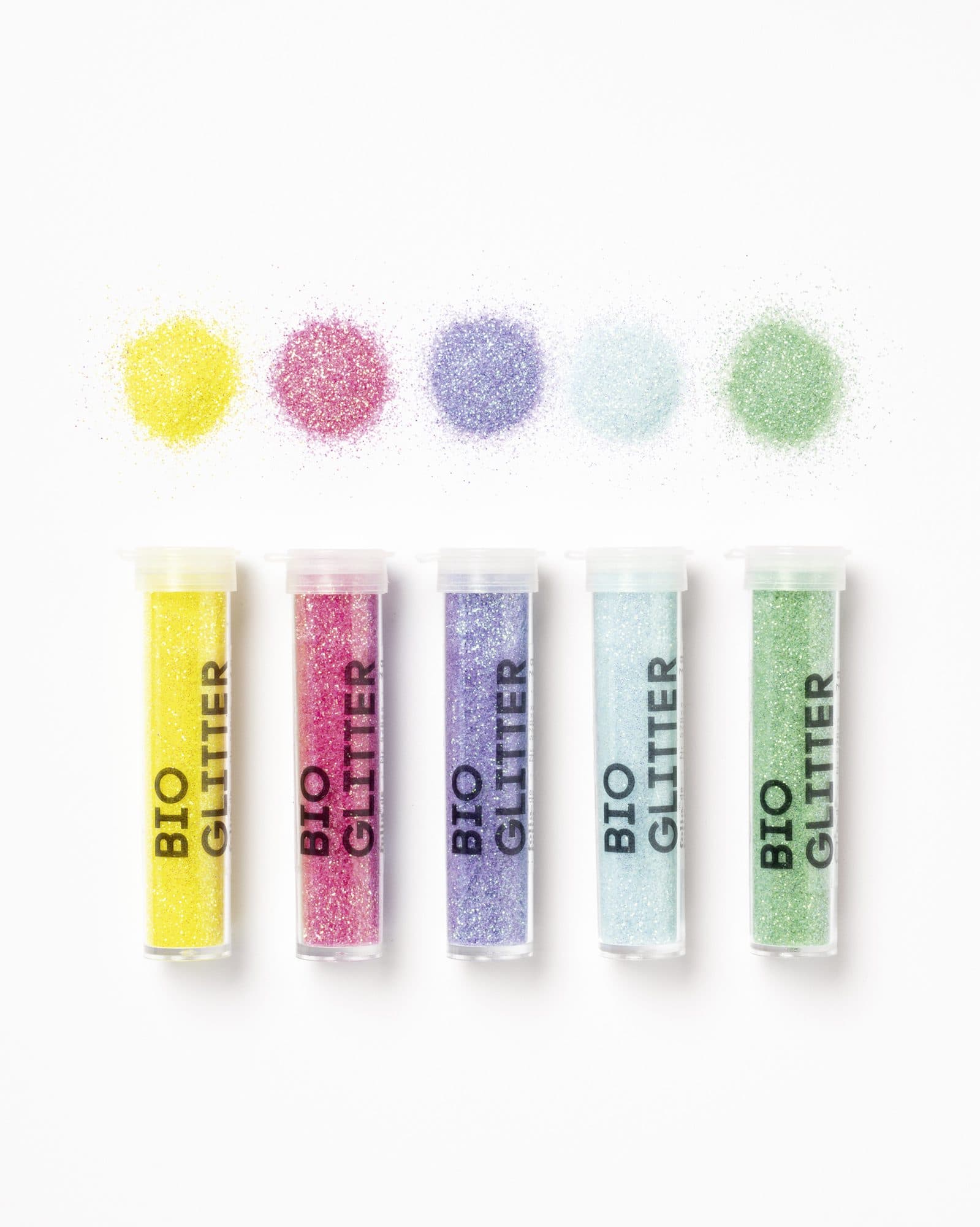 Glitterpoeder Bio Folia Rainbow 7gr 5 kleuren 2