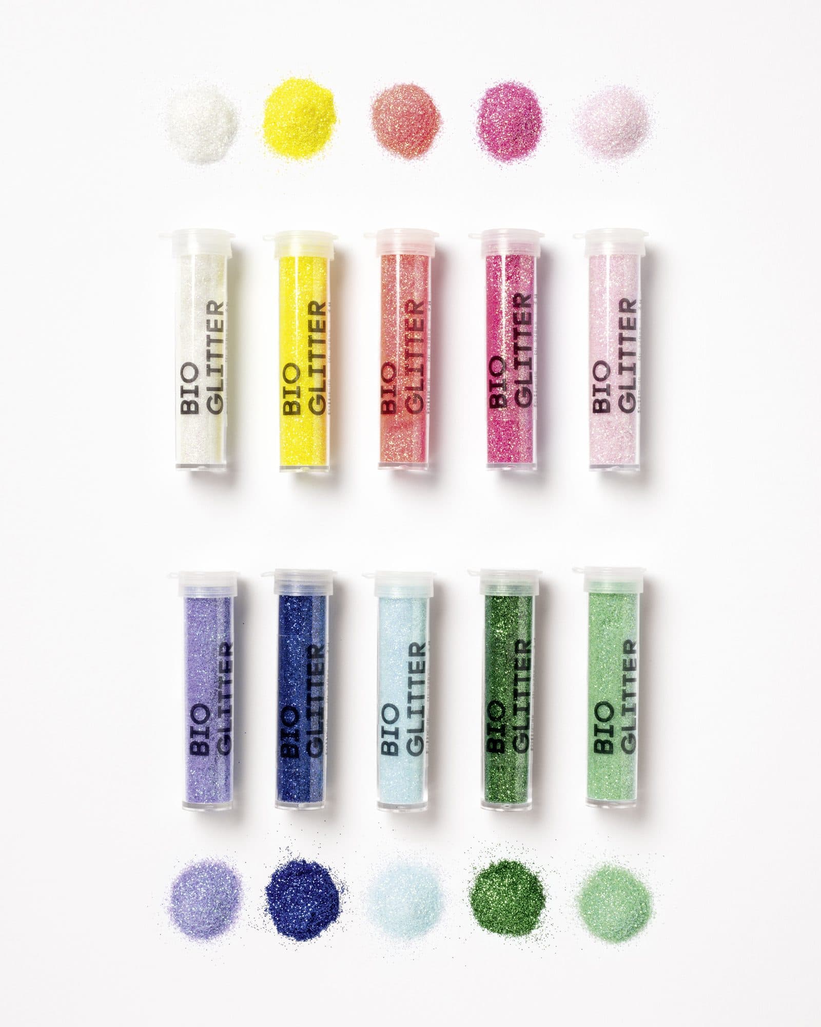 Glitterpoeder Bio Folia Rainbow 7gr 10 kleuren 2