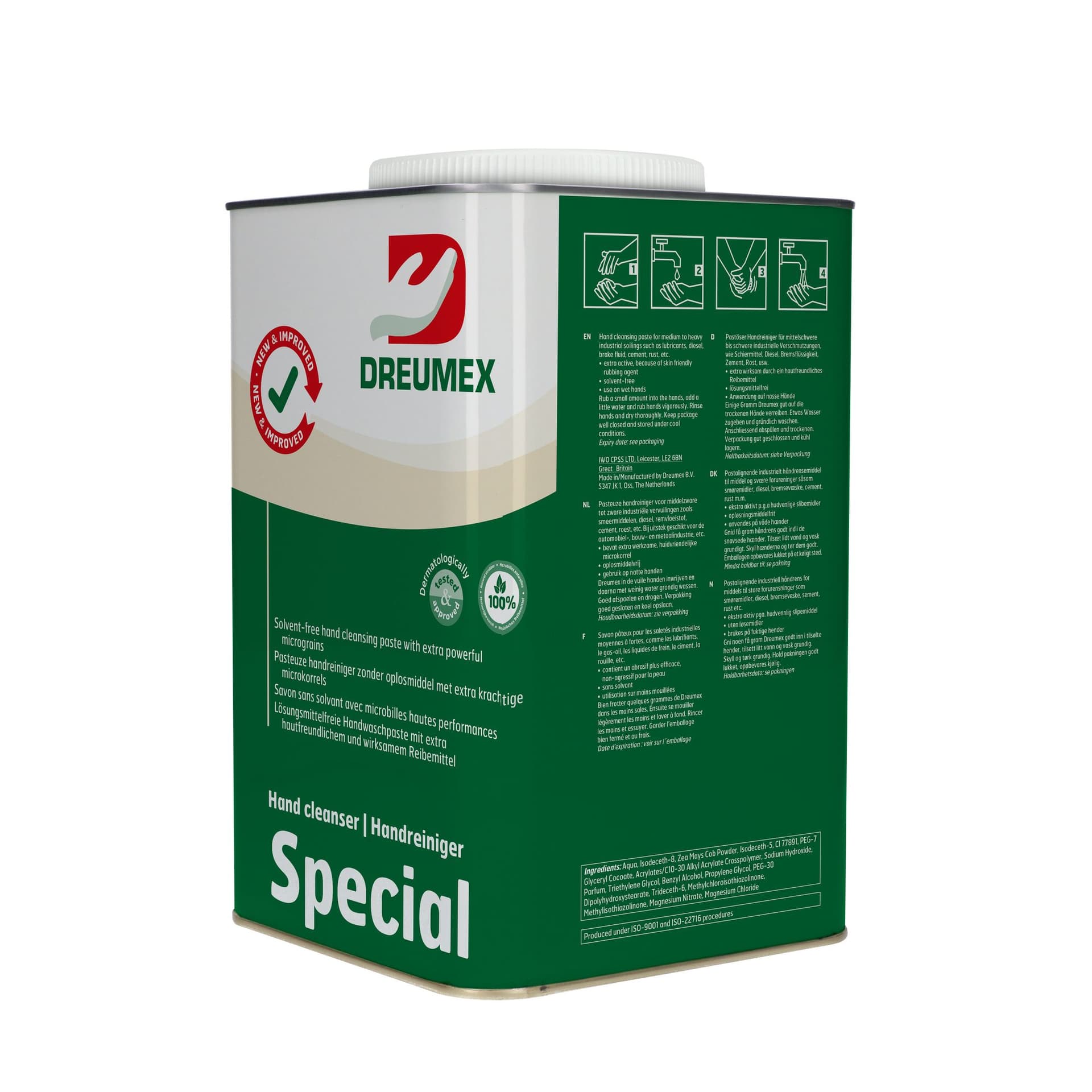 Handreiniger Dreumex Special blik 4.2kg 3