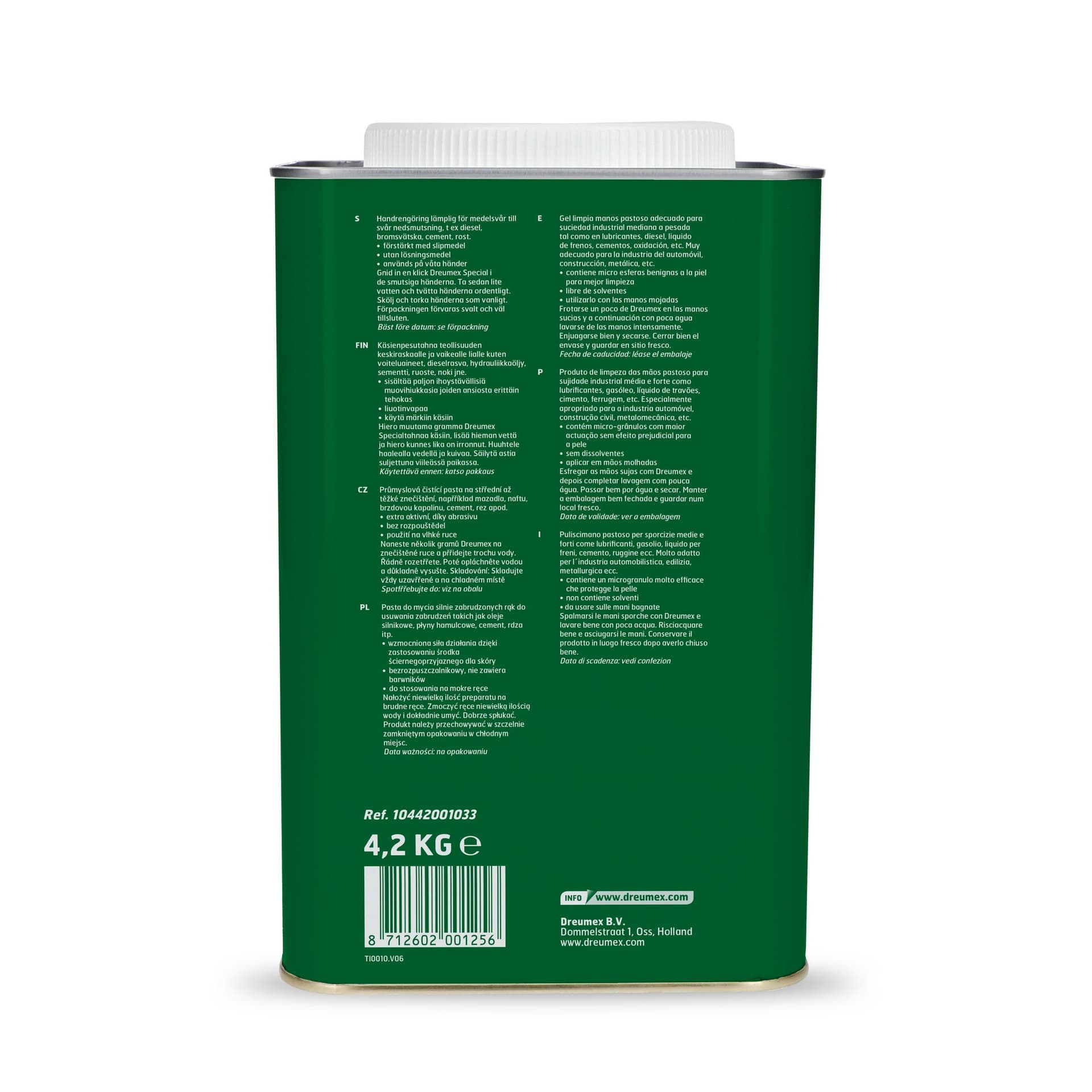Handreiniger Dreumex Special blik 4.2kg 4