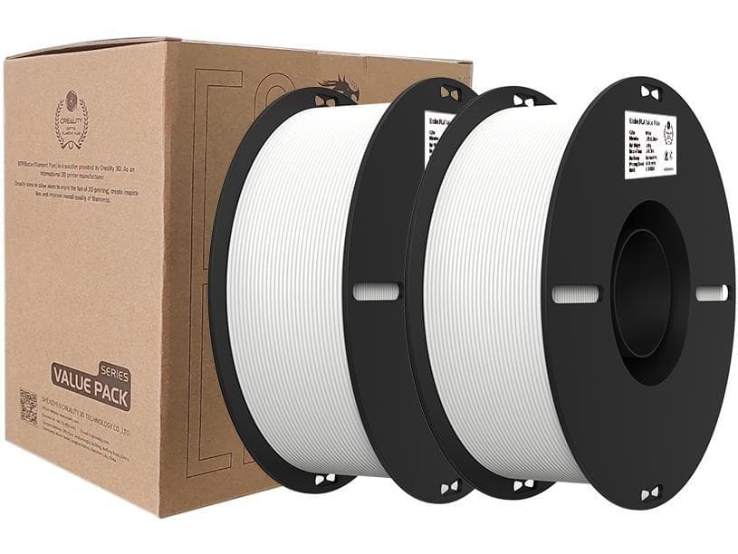 3D Filament Creality PLA 1.75mm wit  2x 1 kg