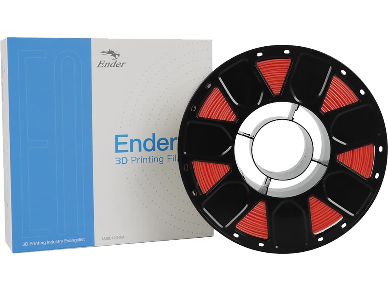 3D Filament Creality PLA 1.75mm rood 1kg