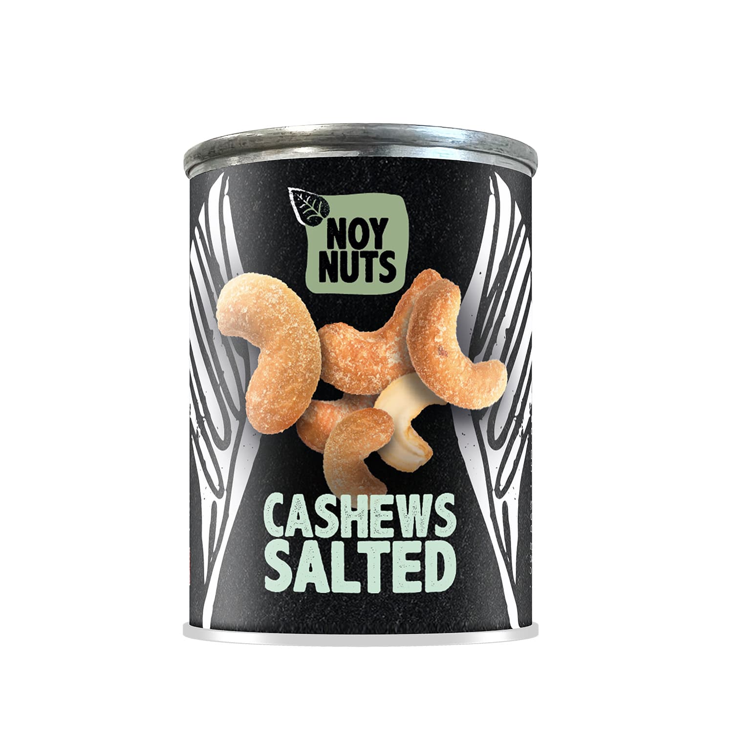 Cashewnoten NoyNuts gezouten blik 40 gram 2