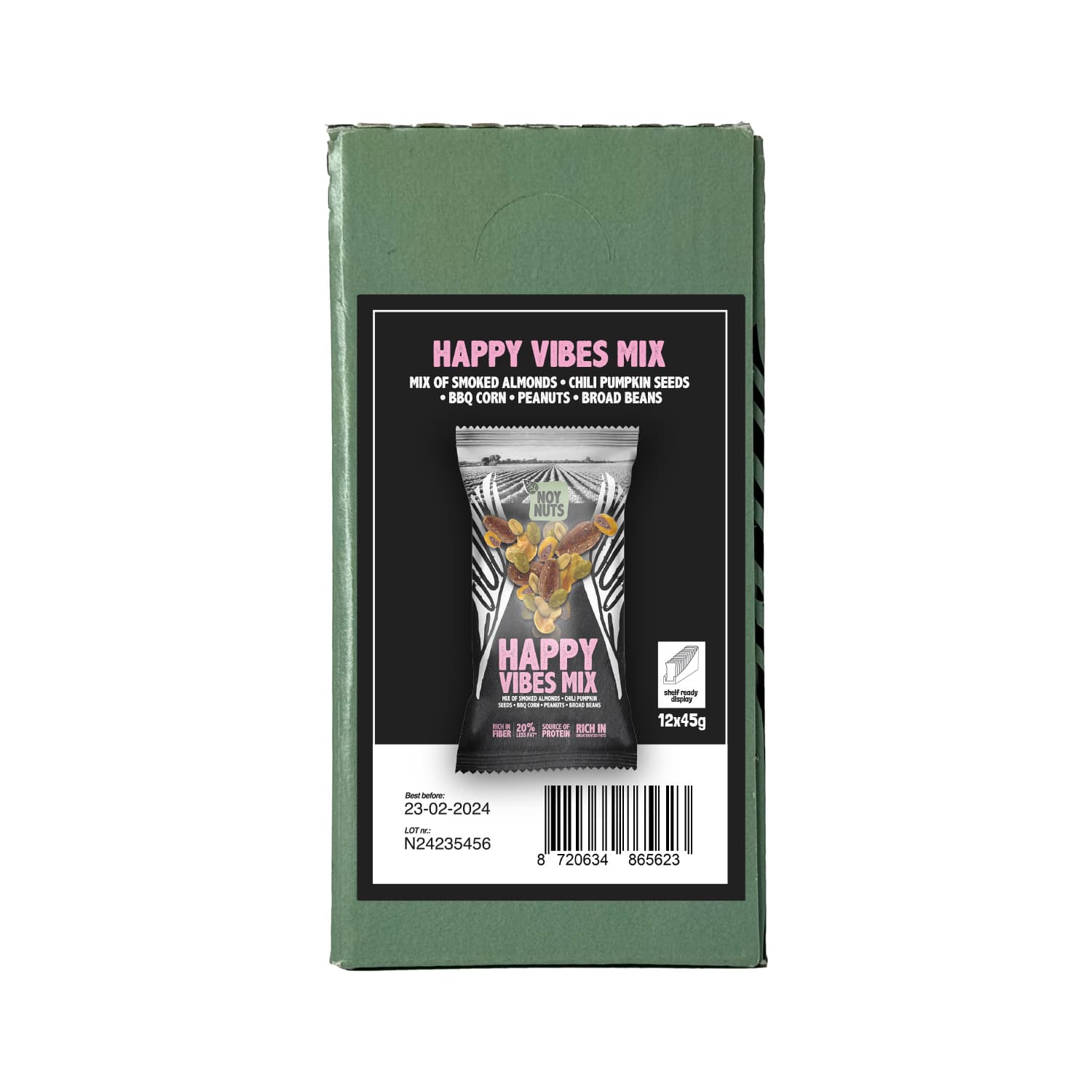 Noten NoyNuts happy vibes mix zak 45 gram 3