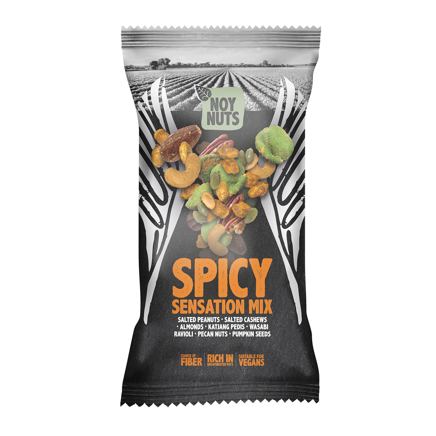 Noten NoyNuts spicy sensation mix zak 45 gram 2