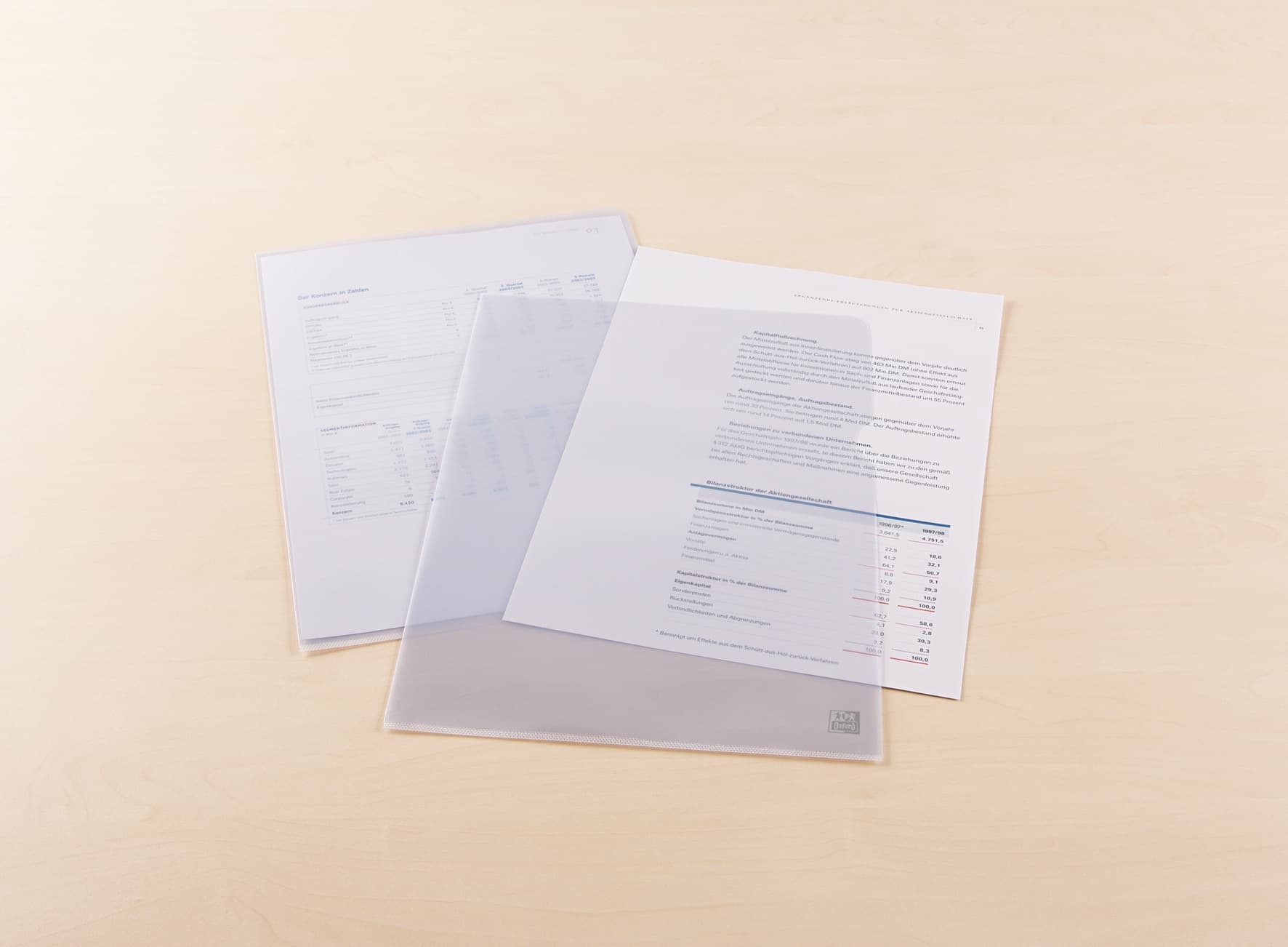 Insteekmap L-model Oxford A4 PVC 140µ glashelder 100 stuks 2