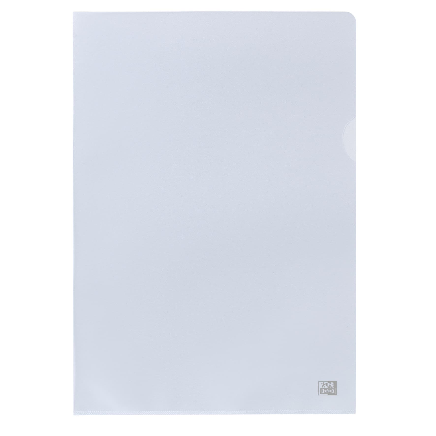 Insteekmap L-model Oxford A4 PP 140µ generfd 100 stuks