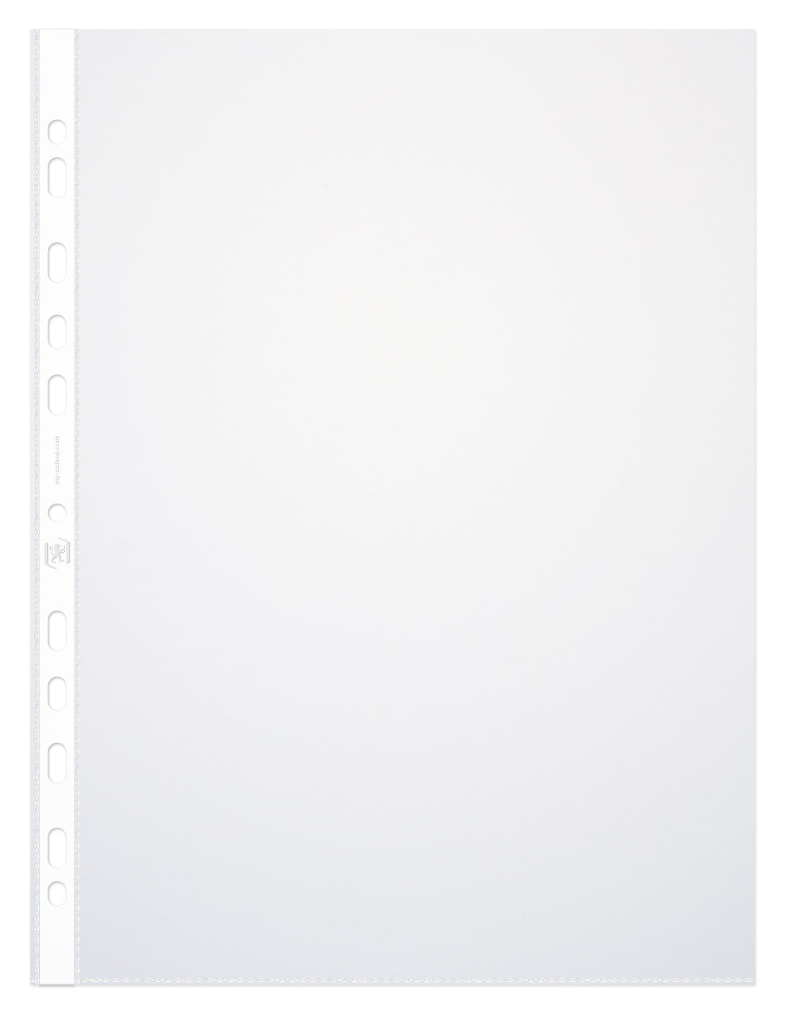 Showtas Oxford  A4 PP 90µ glashelder 100 stuks