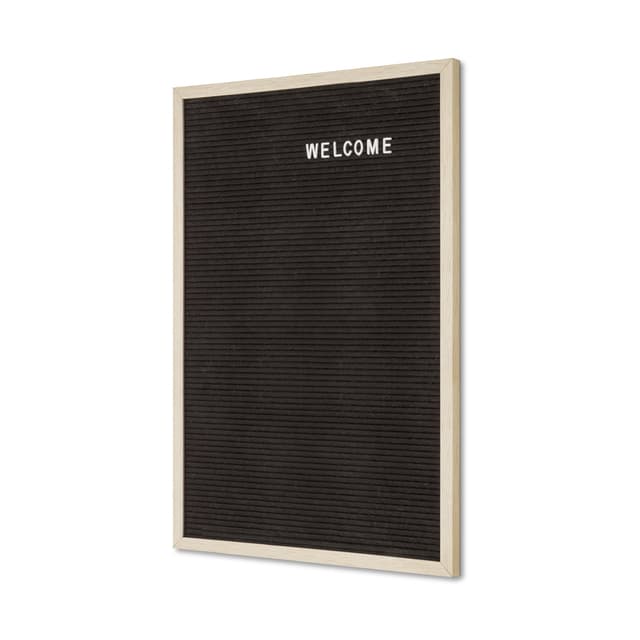 Letterbord IEZZY 40x60cm naturel hout 2